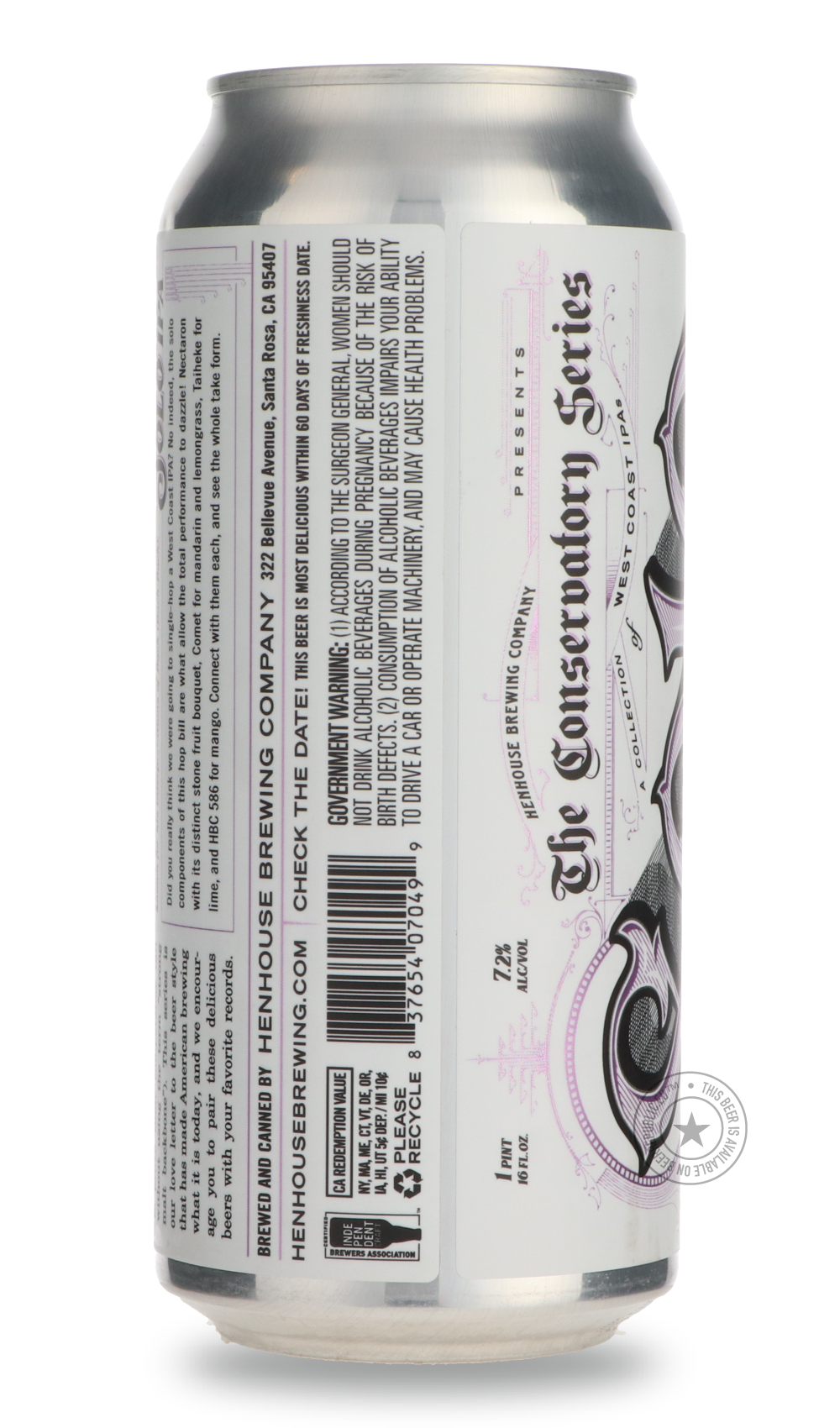 -HenHouse- Solo-IPA- Only @ Beer Republic - The best online beer store for American & Canadian craft beer - Buy beer online from the USA and Canada - Bier online kopen - Amerikaans bier kopen - Craft beer store - Craft beer kopen - Amerikanisch bier kaufen - Bier online kaufen - Acheter biere online - IPA - Stout - Porter - New England IPA - Hazy IPA - Imperial Stout - Barrel Aged - Barrel Aged Imperial Stout - Brown - Dark beer - Blond - Blonde - Pilsner - Lager - Wheat - Weizen - Amber - Barley Wine - Qua