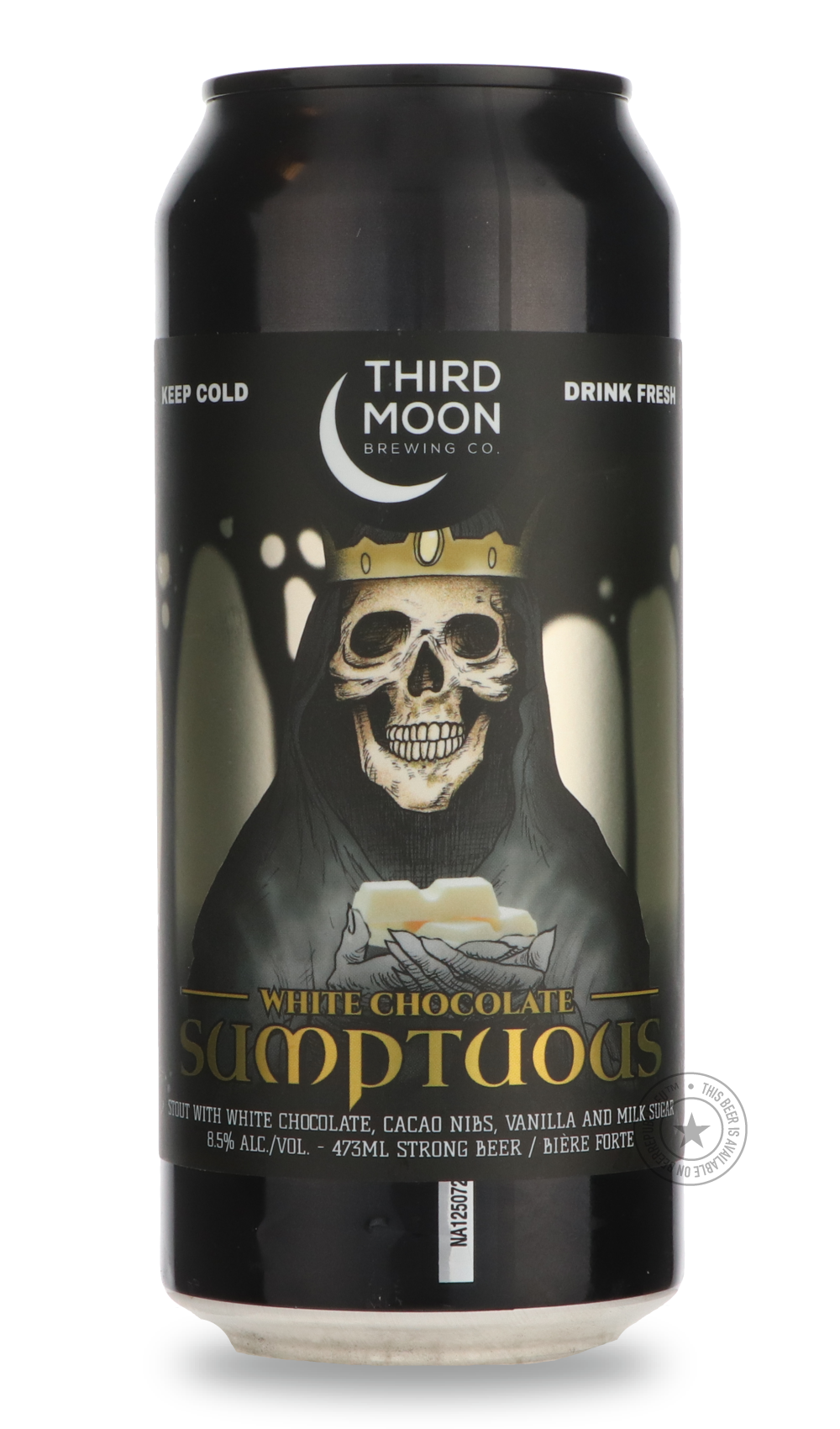 Third Moon- Sumptuous - White Chocolate-Stout & Porter- Only @ Beer Republic - The best online beer store for American & Canadian craft beer - Buy beer online from the USA and Canada - Bier online kopen - Amerikaans bier kopen - Craft beer store - Craft beer kopen - Amerikanisch bier kaufen - Bier online kaufen - Acheter biere online - IPA - Stout - Porter - New England IPA - Hazy IPA - Imperial Stout - Barrel Aged - Barrel Aged Imperial Stout - Brown - Dark beer - Blond - Blonde - Pilsner - Lager - Wheat -