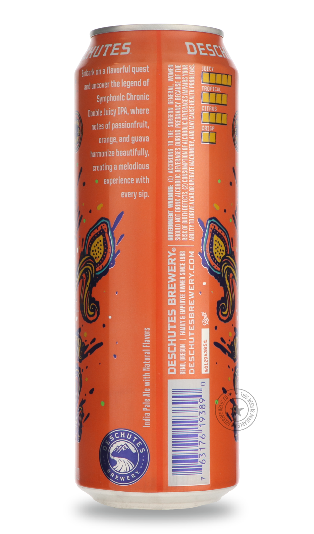 -Deschutes- Symphonic Chronic Double Juicy IPA-IPA- Only @ Beer Republic - The best online beer store for American & Canadian craft beer - Buy beer online from the USA and Canada - Bier online kopen - Amerikaans bier kopen - Craft beer store - Craft beer kopen - Amerikanisch bier kaufen - Bier online kaufen - Acheter biere online - IPA - Stout - Porter - New England IPA - Hazy IPA - Imperial Stout - Barrel Aged - Barrel Aged Imperial Stout - Brown - Dark beer - Blond - Blonde - Pilsner - Lager - Wheat - Wei