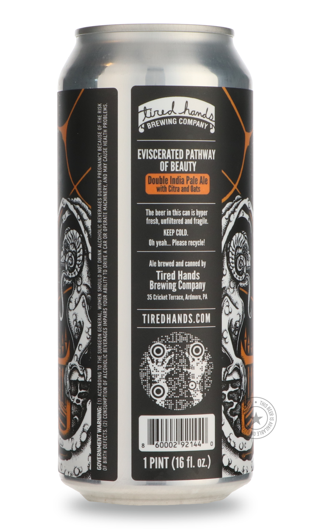 Tired Hands- TDH Eviscerated Pathway of Beauty-IPA- Only @ Beer Republic - The best online beer store for American & Canadian craft beer - Buy beer online from the USA and Canada - Bier online kopen - Amerikaans bier kopen - Craft beer store - Craft beer kopen - Amerikanisch bier kaufen - Bier online kaufen - Acheter biere online - IPA - Stout - Porter - New England IPA - Hazy IPA - Imperial Stout - Barrel Aged - Barrel Aged Imperial Stout - Brown - Dark beer - Blond - Blonde - Pilsner - Lager - Wheat - Wei