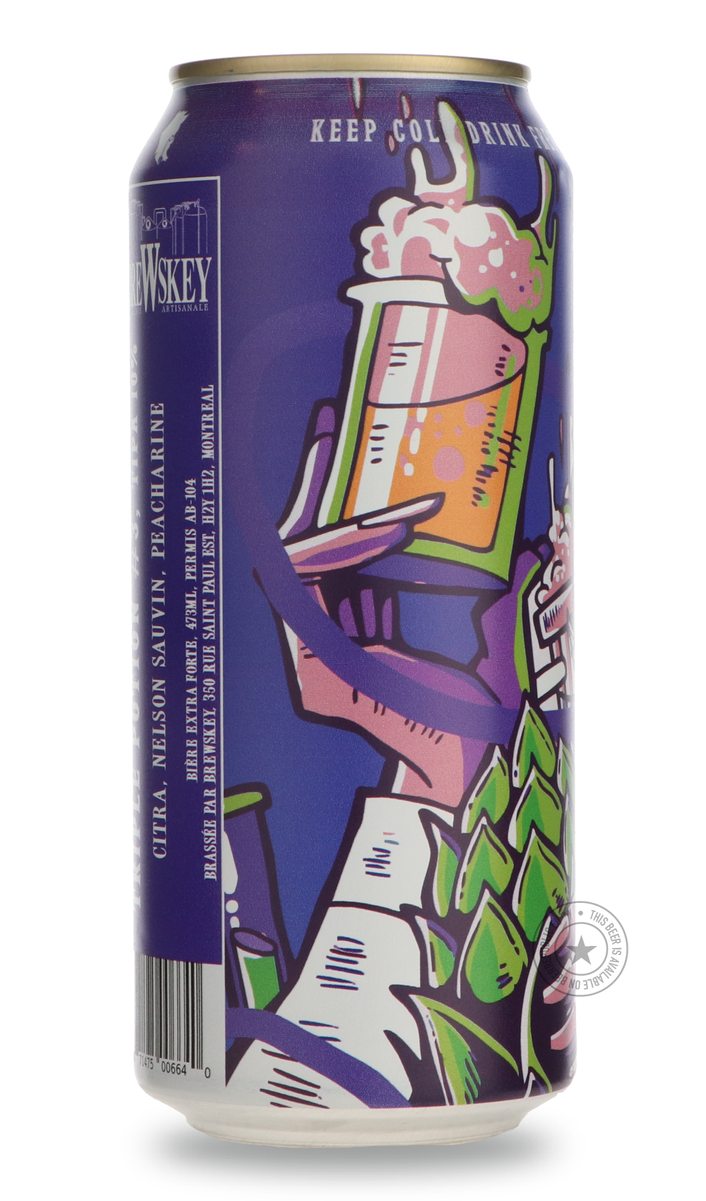 Brewskey- TRIPLE POTION #3-IPA- Only @ Beer Republic - The best online beer store for American & Canadian craft beer - Buy beer online from the USA and Canada - Bier online kopen - Amerikaans bier kopen - Craft beer store - Craft beer kopen - Amerikanisch bier kaufen - Bier online kaufen - Acheter biere online - IPA - Stout - Porter - New England IPA - Hazy IPA - Imperial Stout - Barrel Aged - Barrel Aged Imperial Stout - Brown - Dark beer - Blond - Blonde - Pilsner - Lager - Wheat - Weizen - Amber - Barley