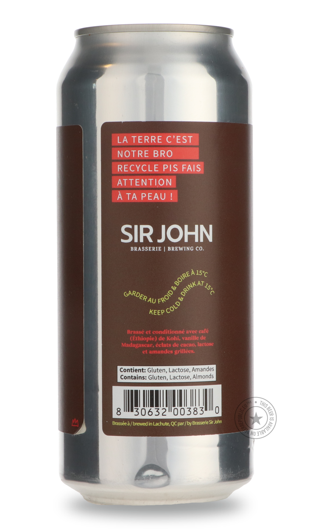 Sir John- Un Grand 2/2-Stout & Porter- Only @ Beer Republic - The best online beer store for American & Canadian craft beer - Buy beer online from the USA and Canada - Bier online kopen - Amerikaans bier kopen - Craft beer store - Craft beer kopen - Amerikanisch bier kaufen - Bier online kaufen - Acheter biere online - IPA - Stout - Porter - New England IPA - Hazy IPA - Imperial Stout - Barrel Aged - Barrel Aged Imperial Stout - Brown - Dark beer - Blond - Blonde - Pilsner - Lager - Wheat - Weizen - Amber -