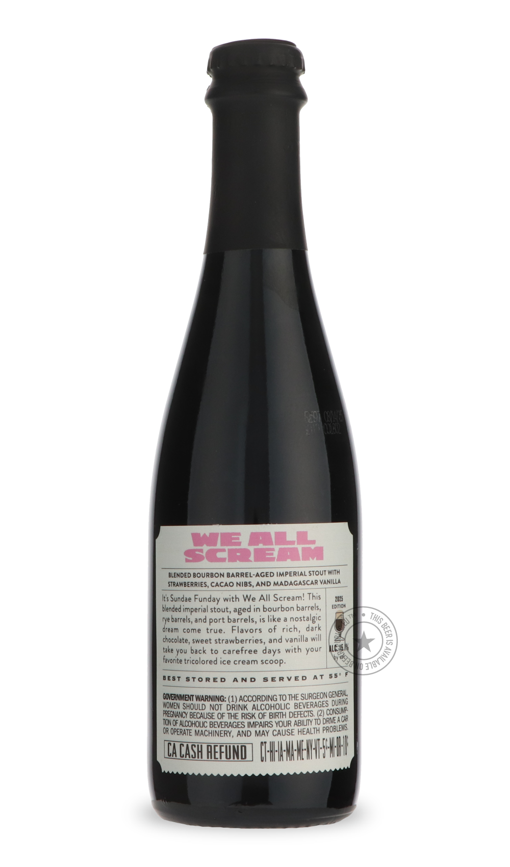 The Bruery- We All Scream-Stout & Porter- Only @ Beer Republic - The best online beer store for American & Canadian craft beer - Buy beer online from the USA and Canada - Bier online kopen - Amerikaans bier kopen - Craft beer store - Craft beer kopen - Amerikanisch bier kaufen - Bier online kaufen - Acheter biere online - IPA - Stout - Porter - New England IPA - Hazy IPA - Imperial Stout - Barrel Aged - Barrel Aged Imperial Stout - Brown - Dark beer - Blond - Blonde - Pilsner - Lager - Wheat - Weizen - Ambe