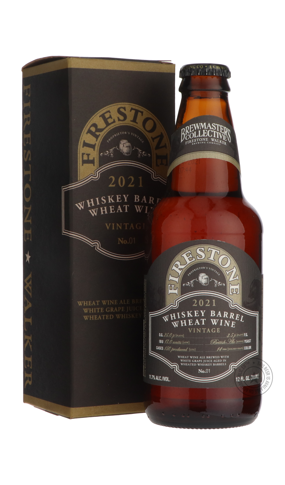 -Firestone Walker- Whiskey Barrel Wheat Wine-Pale- Only @ Beer Republic - The best online beer store for American & Canadian craft beer - Buy beer online from the USA and Canada - Bier online kopen - Amerikaans bier kopen - Craft beer store - Craft beer kopen - Amerikanisch bier kaufen - Bier online kaufen - Acheter biere online - IPA - Stout - Porter - New England IPA - Hazy IPA - Imperial Stout - Barrel Aged - Barrel Aged Imperial Stout - Brown - Dark beer - Blond - Blonde - Pilsner - Lager - Wheat - Weiz