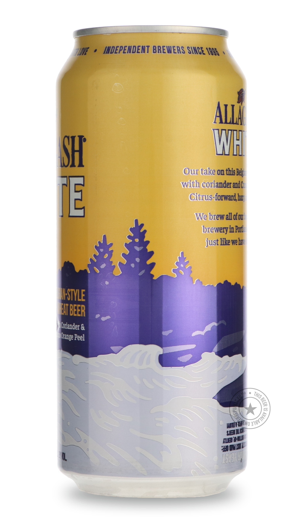 -Allagash- White [473ml can]-Pale- Only @ Beer Republic - The best online beer store for American & Canadian craft beer - Buy beer online from the USA and Canada - Bier online kopen - Amerikaans bier kopen - Craft beer store - Craft beer kopen - Amerikanisch bier kaufen - Bier online kaufen - Acheter biere online - IPA - Stout - Porter - New England IPA - Hazy IPA - Imperial Stout - Barrel Aged - Barrel Aged Imperial Stout - Brown - Dark beer - Blond - Blonde - Pilsner - Lager - Wheat - Weizen - Amber - Bar