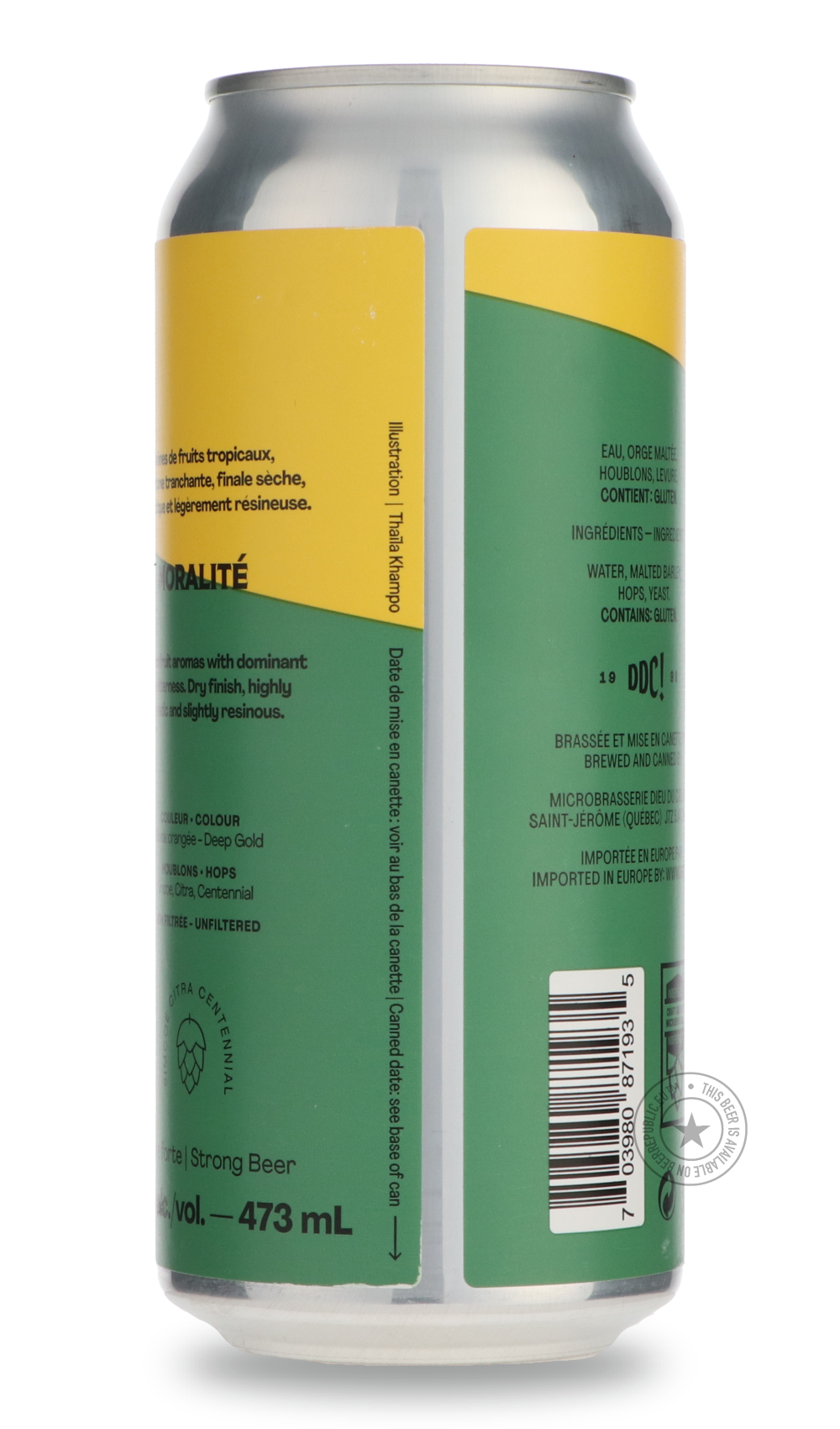 Dieu du Ciel- Moralité / The Alchemist-IPA- Only @ Beer Republic - The best online beer store for American & Canadian craft beer - Buy beer online from the USA and Canada - Bier online kopen - Amerikaans bier kopen - Craft beer store - Craft beer kopen - Amerikanisch bier kaufen - Bier online kaufen - Acheter biere online - IPA - Stout - Porter - New England IPA - Hazy IPA - Imperial Stout - Barrel Aged - Barrel Aged Imperial Stout - Brown - Dark beer - Blond - Blonde - Pilsner - Lager - Wheat - Weizen - Am