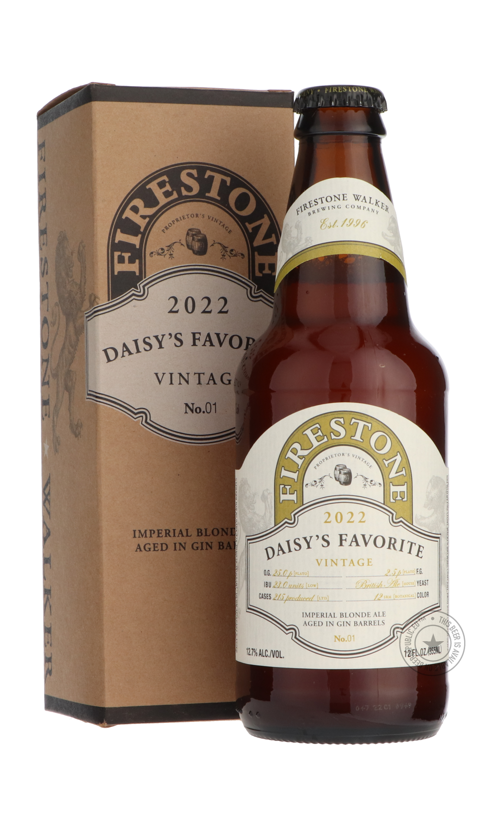 -Firestone Walker- Daisy's Favorite-Pale- Only @ Beer Republic - The best online beer store for American & Canadian craft beer - Buy beer online from the USA and Canada - Bier online kopen - Amerikaans bier kopen - Craft beer store - Craft beer kopen - Amerikanisch bier kaufen - Bier online kaufen - Acheter biere online - IPA - Stout - Porter - New England IPA - Hazy IPA - Imperial Stout - Barrel Aged - Barrel Aged Imperial Stout - Brown - Dark beer - Blond - Blonde - Pilsner - Lager - Wheat - Weizen - Ambe