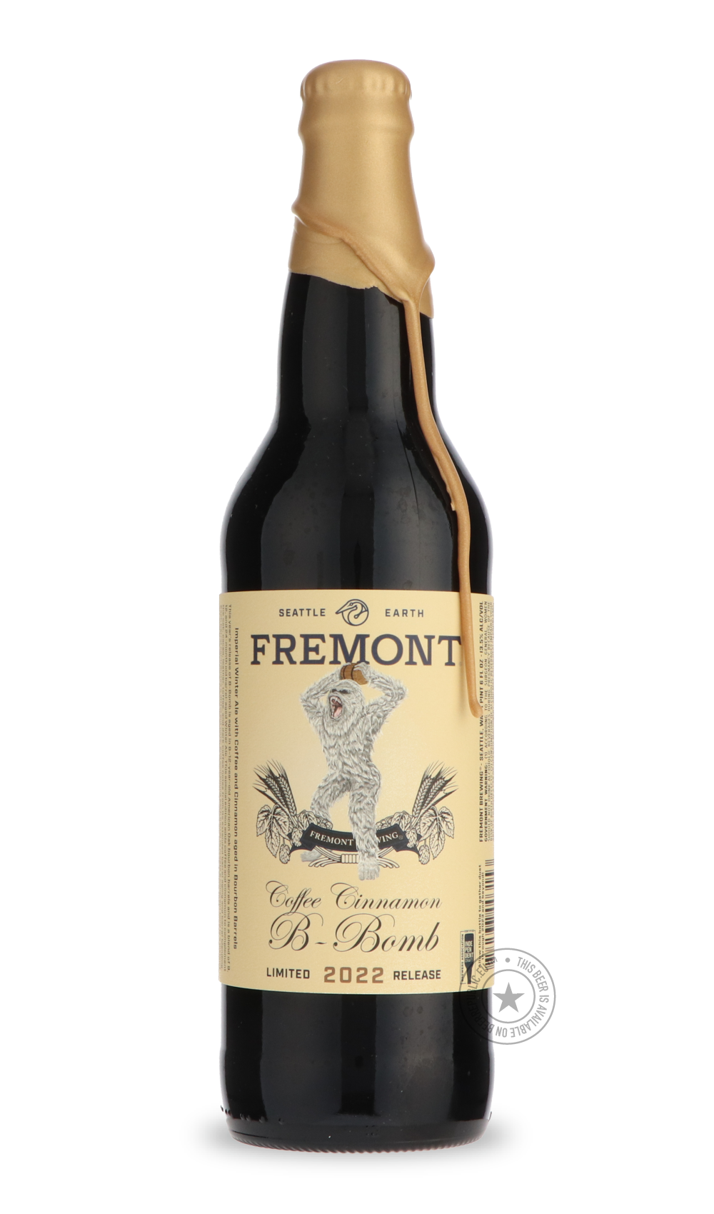 -Fremont- Coffee Cinnamon B-Bomb 2022-Brown & Dark- Only @ Beer Republic - The best online beer store for American & Canadian craft beer - Buy beer online from the USA and Canada - Bier online kopen - Amerikaans bier kopen - Craft beer store - Craft beer kopen - Amerikanisch bier kaufen - Bier online kaufen - Acheter biere online - IPA - Stout - Porter - New England IPA - Hazy IPA - Imperial Stout - Barrel Aged - Barrel Aged Imperial Stout - Brown - Dark beer - Blond - Blonde - Pilsner - Lager - Wheat - Wei