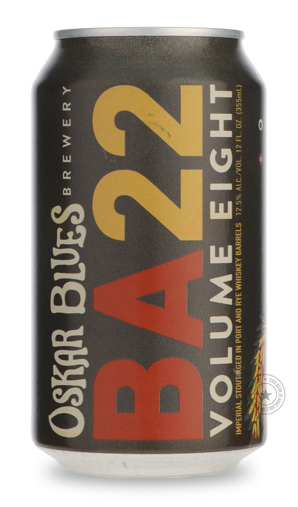 -Oskar Blues- BA22 Vol. 8-Stout & Porter- Only @ Beer Republic - The best online beer store for American & Canadian craft beer - Buy beer online from the USA and Canada - Bier online kopen - Amerikaans bier kopen - Craft beer store - Craft beer kopen - Amerikanisch bier kaufen - Bier online kaufen - Acheter biere online - IPA - Stout - Porter - New England IPA - Hazy IPA - Imperial Stout - Barrel Aged - Barrel Aged Imperial Stout - Brown - Dark beer - Blond - Blonde - Pilsner - Lager - Wheat - Weizen - Ambe