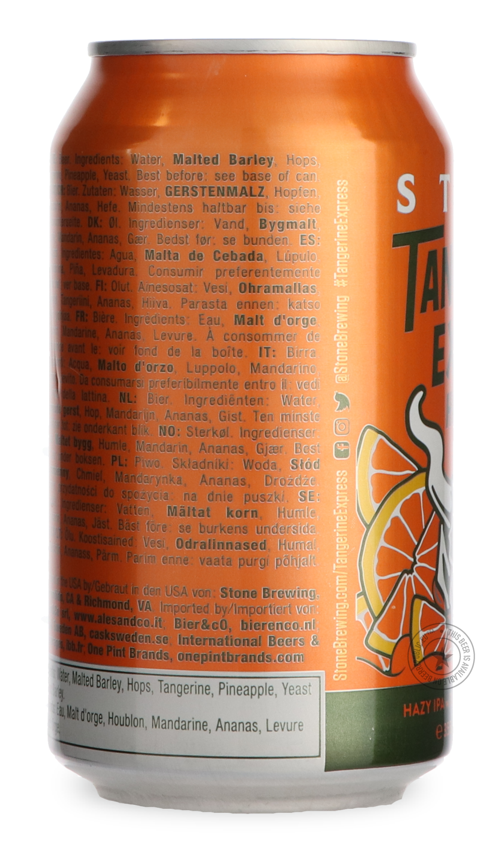 -Stone USA- Tangerine Express-IPA- Only @ Beer Republic - The best online beer store for American & Canadian craft beer - Buy beer online from the USA and Canada - Bier online kopen - Amerikaans bier kopen - Craft beer store - Craft beer kopen - Amerikanisch bier kaufen - Bier online kaufen - Acheter biere online - IPA - Stout - Porter - New England IPA - Hazy IPA - Imperial Stout - Barrel Aged - Barrel Aged Imperial Stout - Brown - Dark beer - Blond - Blonde - Pilsner - Lager - Wheat - Weizen - Amber - Bar