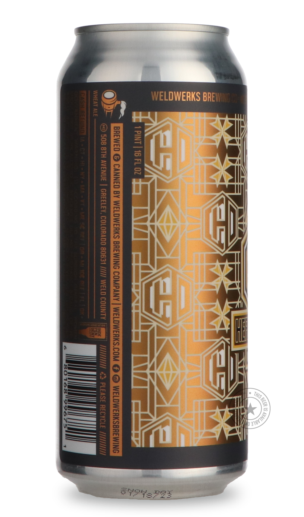 WeldWerks- Hefeweizen-Pale- Only @ Beer Republic - The best online beer store for American & Canadian craft beer - Buy beer online from the USA and Canada - Bier online kopen - Amerikaans bier kopen - Craft beer store - Craft beer kopen - Amerikanisch bier kaufen - Bier online kaufen - Acheter biere online - IPA - Stout - Porter - New England IPA - Hazy IPA - Imperial Stout - Barrel Aged - Barrel Aged Imperial Stout - Brown - Dark beer - Blond - Blonde - Pilsner - Lager - Wheat - Weizen - Amber - Barley Win