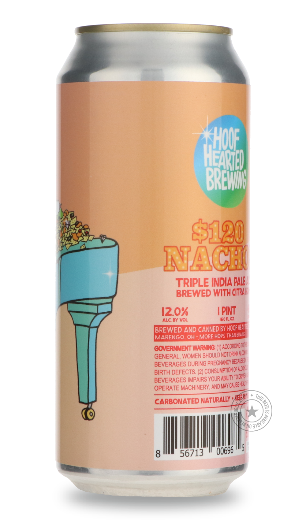 Hoof Hearted- $120 Nachos-IPA- Only @ Beer Republic - The best online beer store for American & Canadian craft beer - Buy beer online from the USA and Canada - Bier online kopen - Amerikaans bier kopen - Craft beer store - Craft beer kopen - Amerikanisch bier kaufen - Bier online kaufen - Acheter biere online - IPA - Stout - Porter - New England IPA - Hazy IPA - Imperial Stout - Barrel Aged - Barrel Aged Imperial Stout - Brown - Dark beer - Blond - Blonde - Pilsner - Lager - Wheat - Weizen - Amber - Barley 