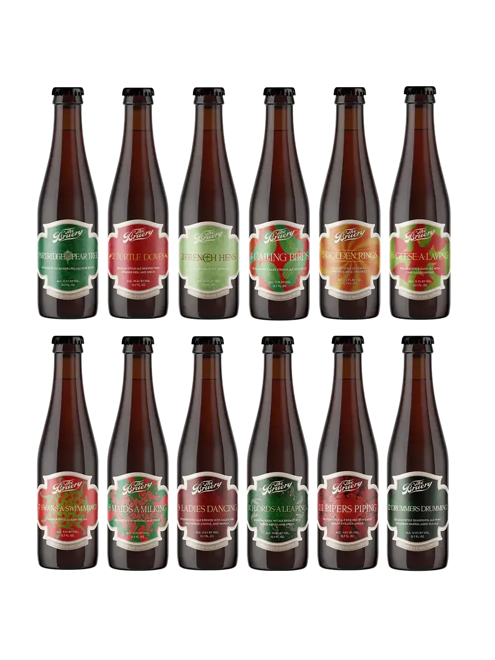 -The Bruery- 12 Days Collection (2024)-Packs & Cases- Only @ Beer Republic - The best online beer store for American & Canadian craft beer - Buy beer online from the USA and Canada - Bier online kopen - Amerikaans bier kopen - Craft beer store - Craft beer kopen - Amerikanisch bier kaufen - Bier online kaufen - Acheter biere online - IPA - Stout - Porter - New England IPA - Hazy IPA - Imperial Stout - Barrel Aged - Barrel Aged Imperial Stout - Brown - Dark beer - Blond - Blonde - Pilsner - Lager - Wheat - W