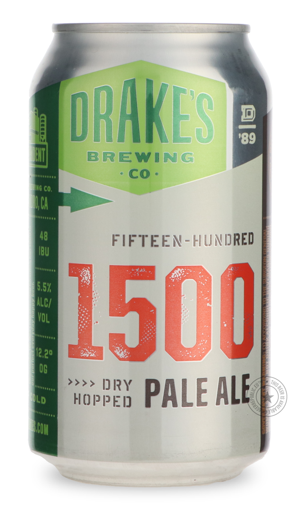 -Drake's- 1500-Pale- Only @ Beer Republic - The best online beer store for American & Canadian craft beer - Buy beer online from the USA and Canada - Bier online kopen - Amerikaans bier kopen - Craft beer store - Craft beer kopen - Amerikanisch bier kaufen - Bier online kaufen - Acheter biere online - IPA - Stout - Porter - New England IPA - Hazy IPA - Imperial Stout - Barrel Aged - Barrel Aged Imperial Stout - Brown - Dark beer - Blond - Blonde - Pilsner - Lager - Wheat - Weizen - Amber - Barley Wine - Qua