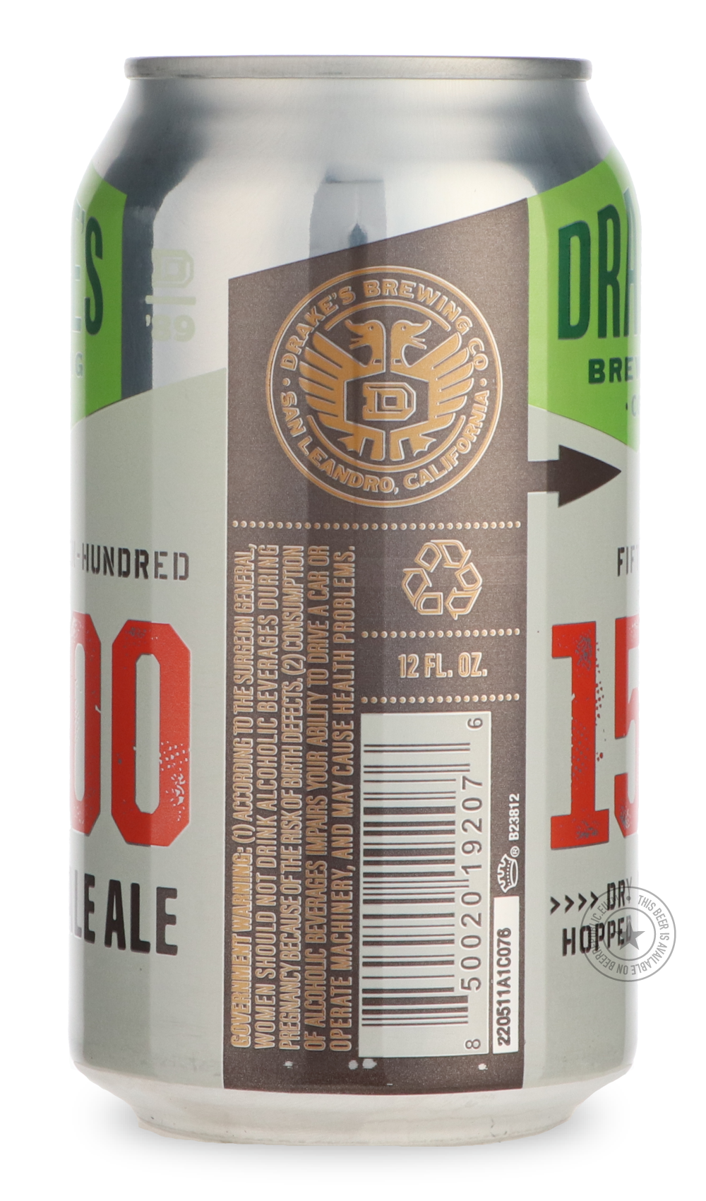 -Drake's- 1500-Pale- Only @ Beer Republic - The best online beer store for American & Canadian craft beer - Buy beer online from the USA and Canada - Bier online kopen - Amerikaans bier kopen - Craft beer store - Craft beer kopen - Amerikanisch bier kaufen - Bier online kaufen - Acheter biere online - IPA - Stout - Porter - New England IPA - Hazy IPA - Imperial Stout - Barrel Aged - Barrel Aged Imperial Stout - Brown - Dark beer - Blond - Blonde - Pilsner - Lager - Wheat - Weizen - Amber - Barley Wine - Qua