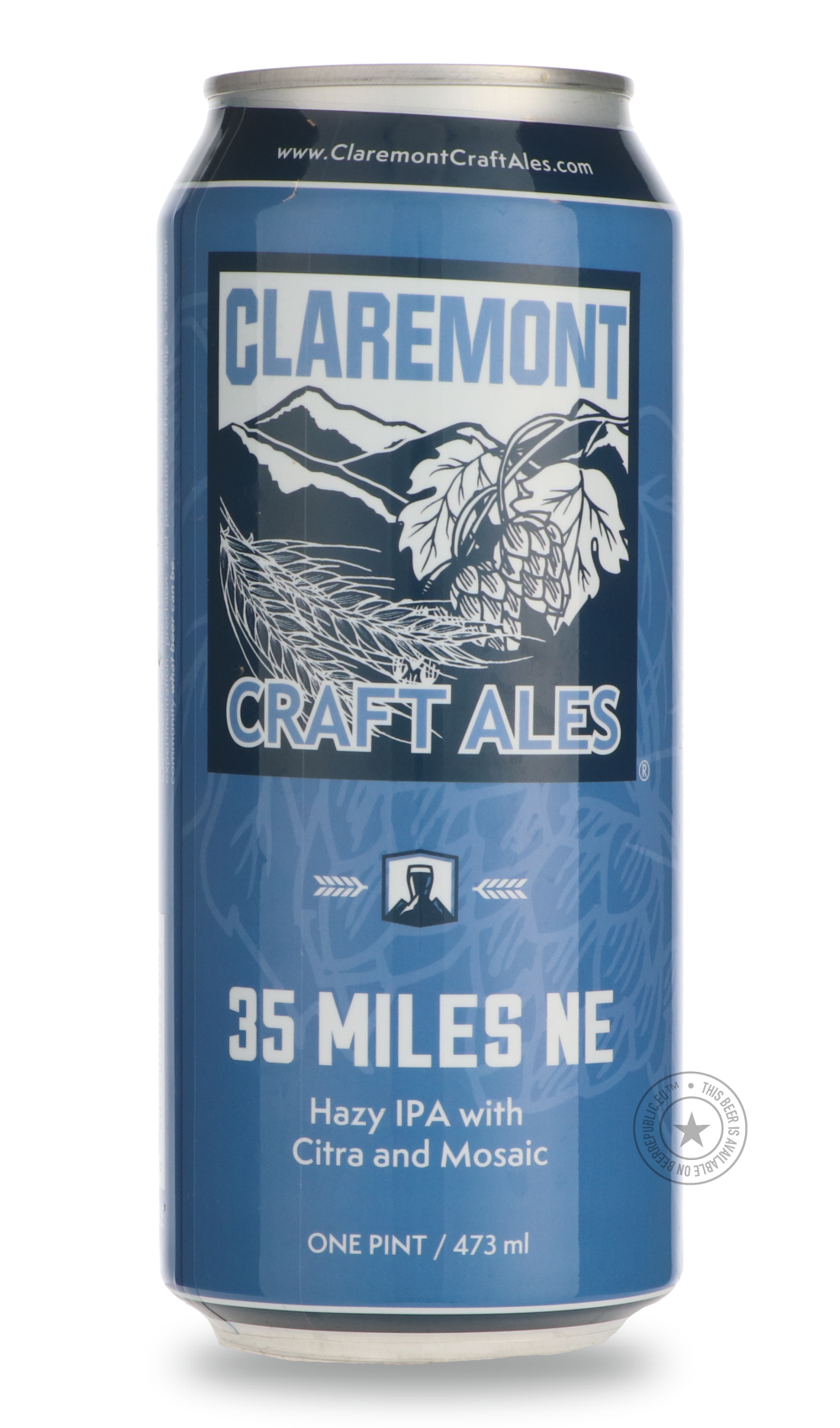 -Claremont- 35 Miles NE-IPA- Only @ Beer Republic - The best online beer store for American & Canadian craft beer - Buy beer online from the USA and Canada - Bier online kopen - Amerikaans bier kopen - Craft beer store - Craft beer kopen - Amerikanisch bier kaufen - Bier online kaufen - Acheter biere online - IPA - Stout - Porter - New England IPA - Hazy IPA - Imperial Stout - Barrel Aged - Barrel Aged Imperial Stout - Brown - Dark beer - Blond - Blonde - Pilsner - Lager - Wheat - Weizen - Amber - Barley Wi