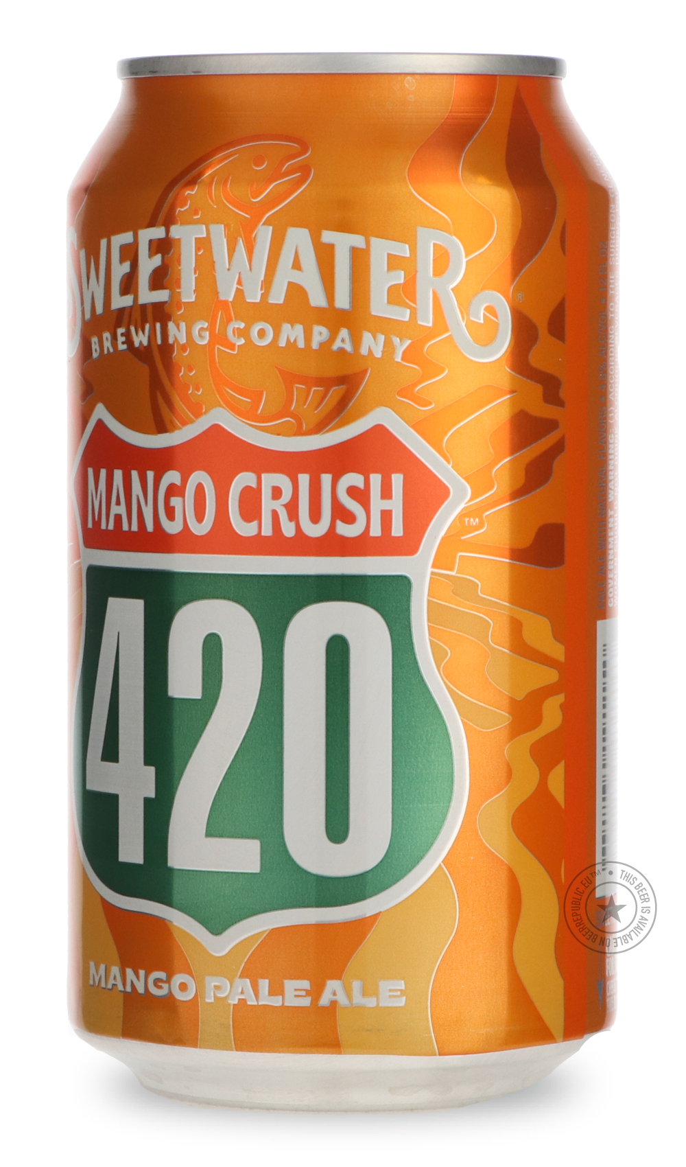 -SweetWater- 420 Mango Crush-IPA- Only @ Beer Republic - The best online beer store for American & Canadian craft beer - Buy beer online from the USA and Canada - Bier online kopen - Amerikaans bier kopen - Craft beer store - Craft beer kopen - Amerikanisch bier kaufen - Bier online kaufen - Acheter biere online - IPA - Stout - Porter - New England IPA - Hazy IPA - Imperial Stout - Barrel Aged - Barrel Aged Imperial Stout - Brown - Dark beer - Blond - Blonde - Pilsner - Lager - Wheat - Weizen - Amber - Barl