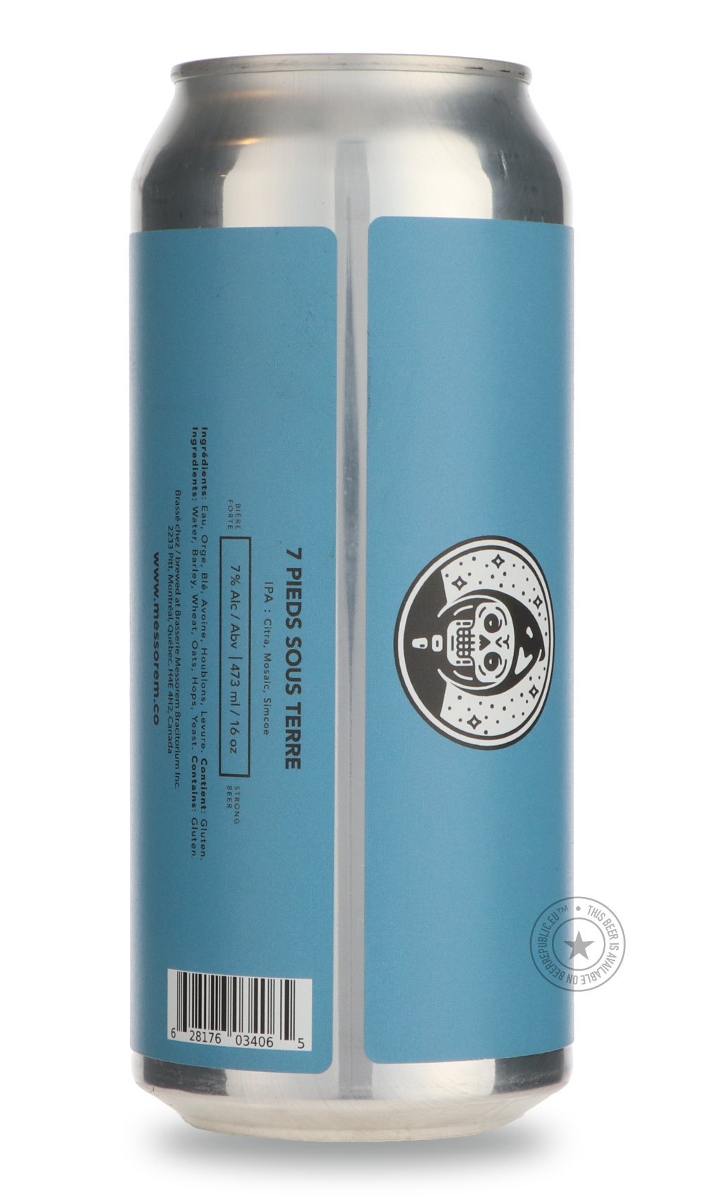 -Messorem- 7 Pieds Sous Terre-IPA- Only @ Beer Republic - The best online beer store for American & Canadian craft beer - Buy beer online from the USA and Canada - Bier online kopen - Amerikaans bier kopen - Craft beer store - Craft beer kopen - Amerikanisch bier kaufen - Bier online kaufen - Acheter biere online - IPA - Stout - Porter - New England IPA - Hazy IPA - Imperial Stout - Barrel Aged - Barrel Aged Imperial Stout - Brown - Dark beer - Blond - Blonde - Pilsner - Lager - Wheat - Weizen - Amber - Bar