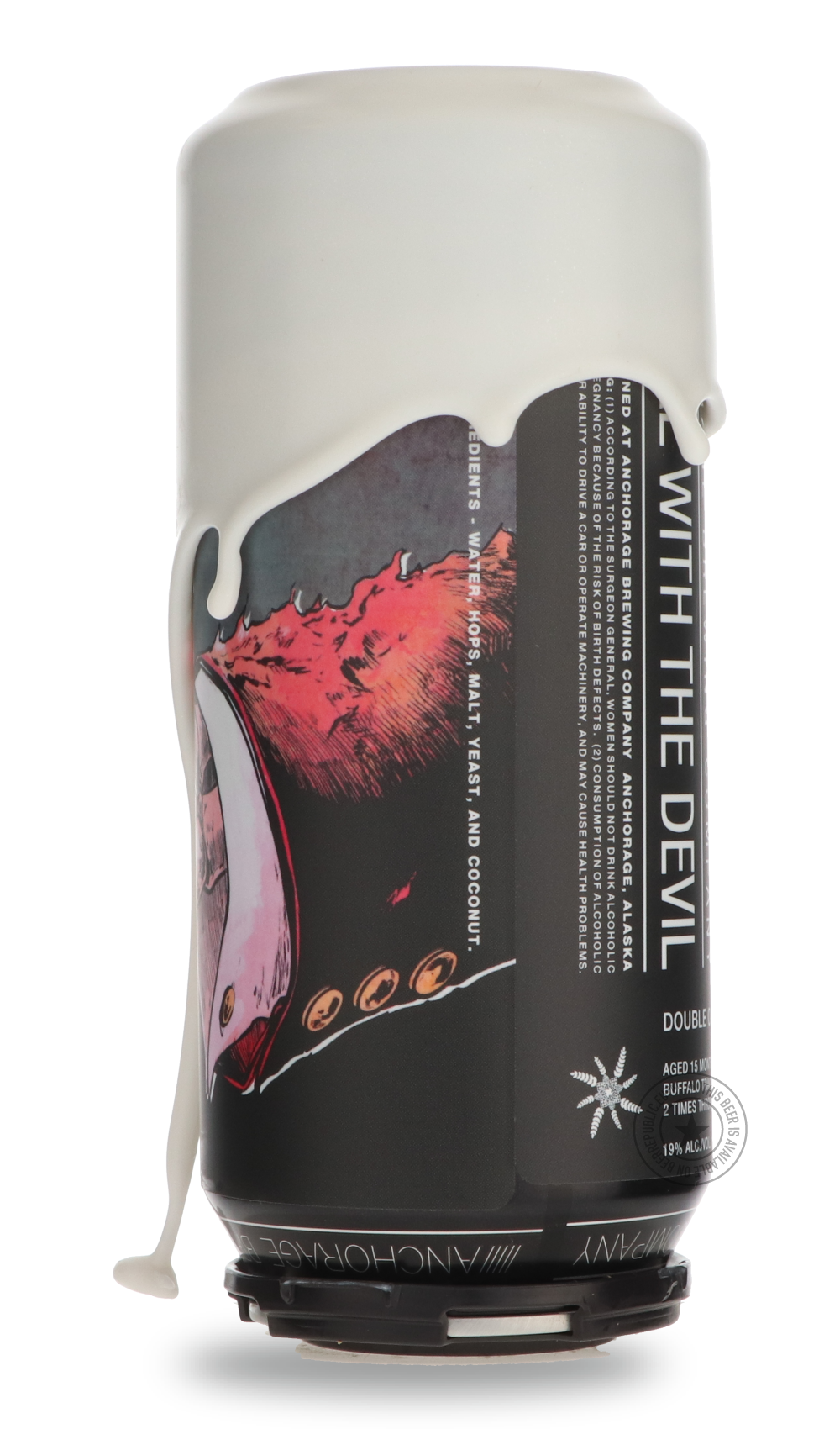 -Anchorage- A Deal With the Devil Double Oaked Coconut Batch #10-Brown & Dark- Only @ Beer Republic - The best online beer store for American & Canadian craft beer - Buy beer online from the USA and Canada - Bier online kopen - Amerikaans bier kopen - Craft beer store - Craft beer kopen - Amerikanisch bier kaufen - Bier online kaufen - Acheter biere online - IPA - Stout - Porter - New England IPA - Hazy IPA - Imperial Stout - Barrel Aged - Barrel Aged Imperial Stout - Brown - Dark beer - Blond - Blonde - Pi