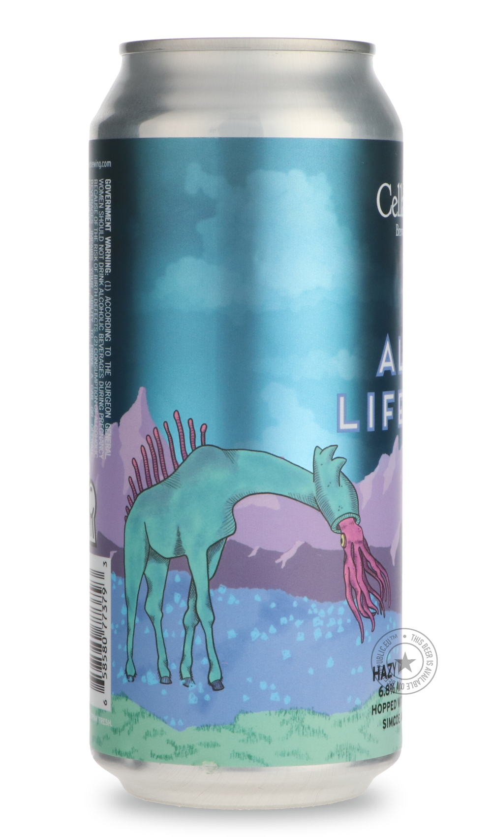 -Cellarmaker- Alien Life Form-IPA- Only @ Beer Republic - The best online beer store for American & Canadian craft beer - Buy beer online from the USA and Canada - Bier online kopen - Amerikaans bier kopen - Craft beer store - Craft beer kopen - Amerikanisch bier kaufen - Bier online kaufen - Acheter biere online - IPA - Stout - Porter - New England IPA - Hazy IPA - Imperial Stout - Barrel Aged - Barrel Aged Imperial Stout - Brown - Dark beer - Blond - Blonde - Pilsner - Lager - Wheat - Weizen - Amber - Bar