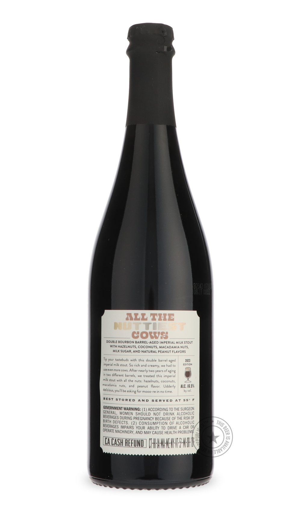 -The Bruery- All the Nuttiest Cows-Stout & Porter- Only @ Beer Republic - The best online beer store for American & Canadian craft beer - Buy beer online from the USA and Canada - Bier online kopen - Amerikaans bier kopen - Craft beer store - Craft beer kopen - Amerikanisch bier kaufen - Bier online kaufen - Acheter biere online - IPA - Stout - Porter - New England IPA - Hazy IPA - Imperial Stout - Barrel Aged - Barrel Aged Imperial Stout - Brown - Dark beer - Blond - Blonde - Pilsner - Lager - Wheat - Weiz