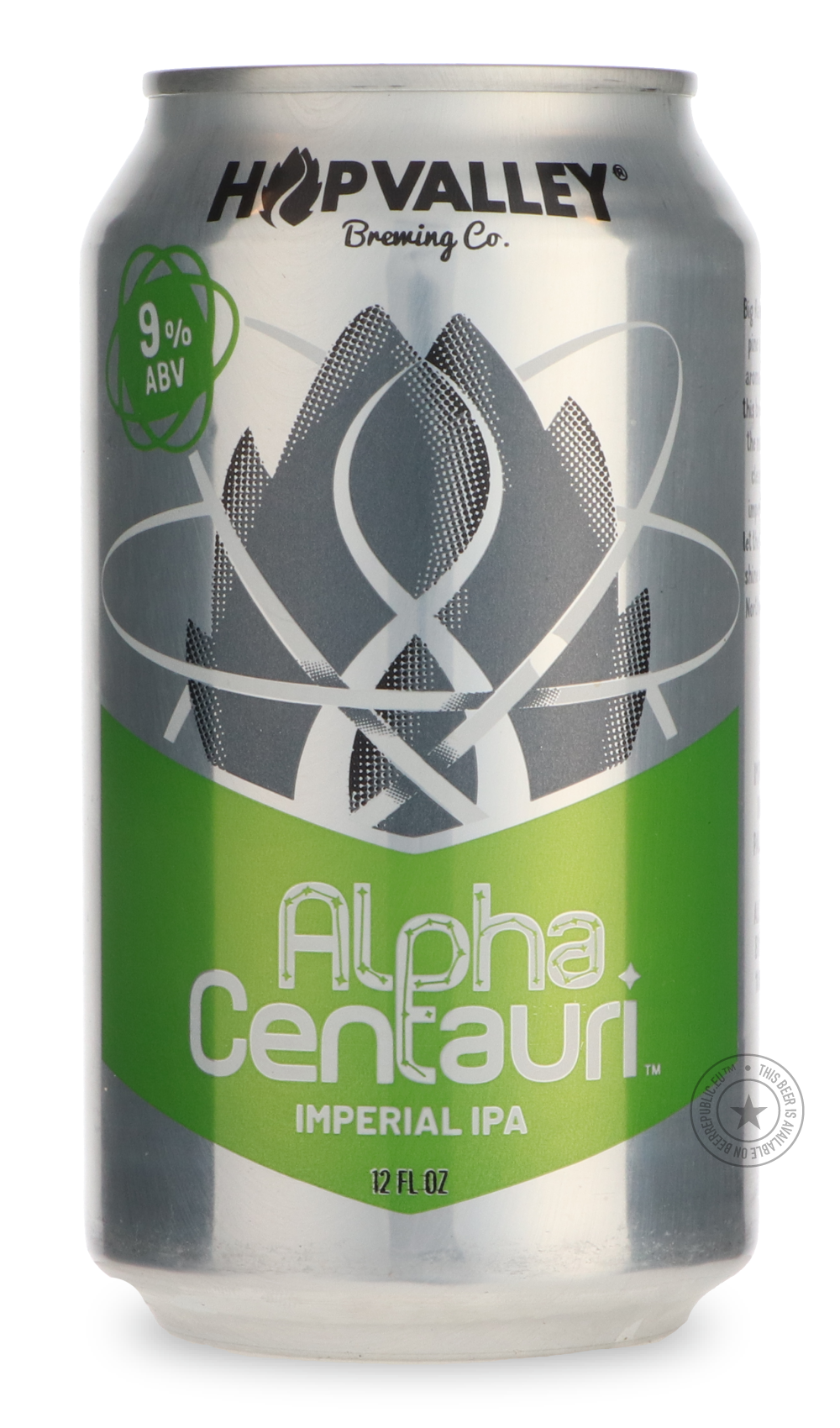 -Hop Valley- Alpha Centauri-IPA- Only @ Beer Republic - The best online beer store for American & Canadian craft beer - Buy beer online from the USA and Canada - Bier online kopen - Amerikaans bier kopen - Craft beer store - Craft beer kopen - Amerikanisch bier kaufen - Bier online kaufen - Acheter biere online - IPA - Stout - Porter - New England IPA - Hazy IPA - Imperial Stout - Barrel Aged - Barrel Aged Imperial Stout - Brown - Dark beer - Blond - Blonde - Pilsner - Lager - Wheat - Weizen - Amber - Barle