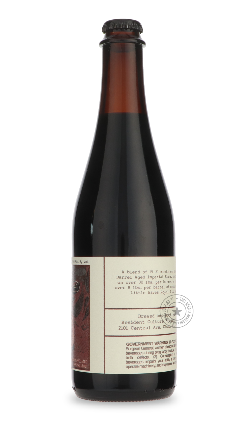 Resident Culture- BBA Twice As Lonely w/ Coffee-Stout & Porter- Only @ Beer Republic - The best online beer store for American & Canadian craft beer - Buy beer online from the USA and Canada - Bier online kopen - Amerikaans bier kopen - Craft beer store - Craft beer kopen - Amerikanisch bier kaufen - Bier online kaufen - Acheter biere online - IPA - Stout - Porter - New England IPA - Hazy IPA - Imperial Stout - Barrel Aged - Barrel Aged Imperial Stout - Brown - Dark beer - Blond - Blonde - Pilsner - Lager -