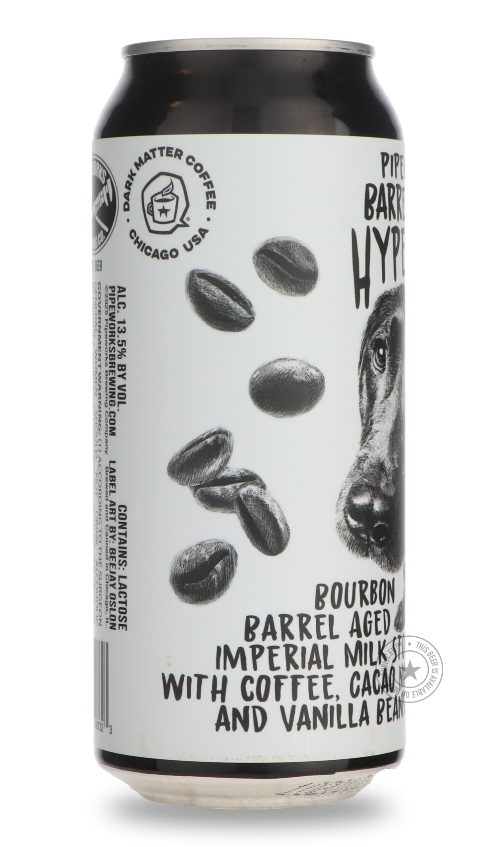 -Pipeworks- Barrel Aged Hyper Dog-Stout & Porter- Only @ Beer Republic - The best online beer store for American & Canadian craft beer - Buy beer online from the USA and Canada - Bier online kopen - Amerikaans bier kopen - Craft beer store - Craft beer kopen - Amerikanisch bier kaufen - Bier online kaufen - Acheter biere online - IPA - Stout - Porter - New England IPA - Hazy IPA - Imperial Stout - Barrel Aged - Barrel Aged Imperial Stout - Brown - Dark beer - Blond - Blonde - Pilsner - Lager - Wheat - Weize