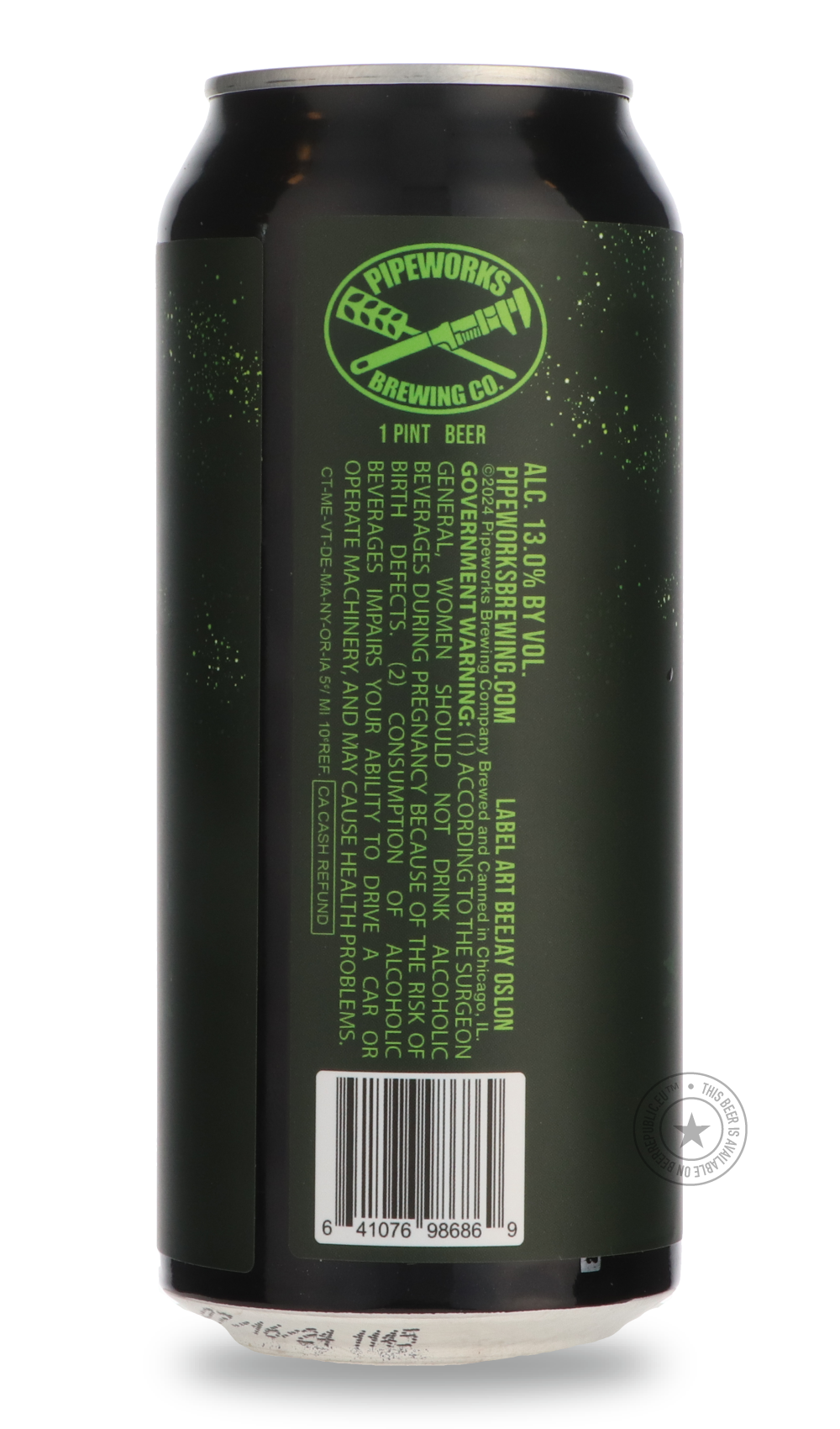 -Pipeworks- Barrel Aged the Abduction-Stout & Porter- Only @ Beer Republic - The best online beer store for American & Canadian craft beer - Buy beer online from the USA and Canada - Bier online kopen - Amerikaans bier kopen - Craft beer store - Craft beer kopen - Amerikanisch bier kaufen - Bier online kaufen - Acheter biere online - IPA - Stout - Porter - New England IPA - Hazy IPA - Imperial Stout - Barrel Aged - Barrel Aged Imperial Stout - Brown - Dark beer - Blond - Blonde - Pilsner - Lager - Wheat - W