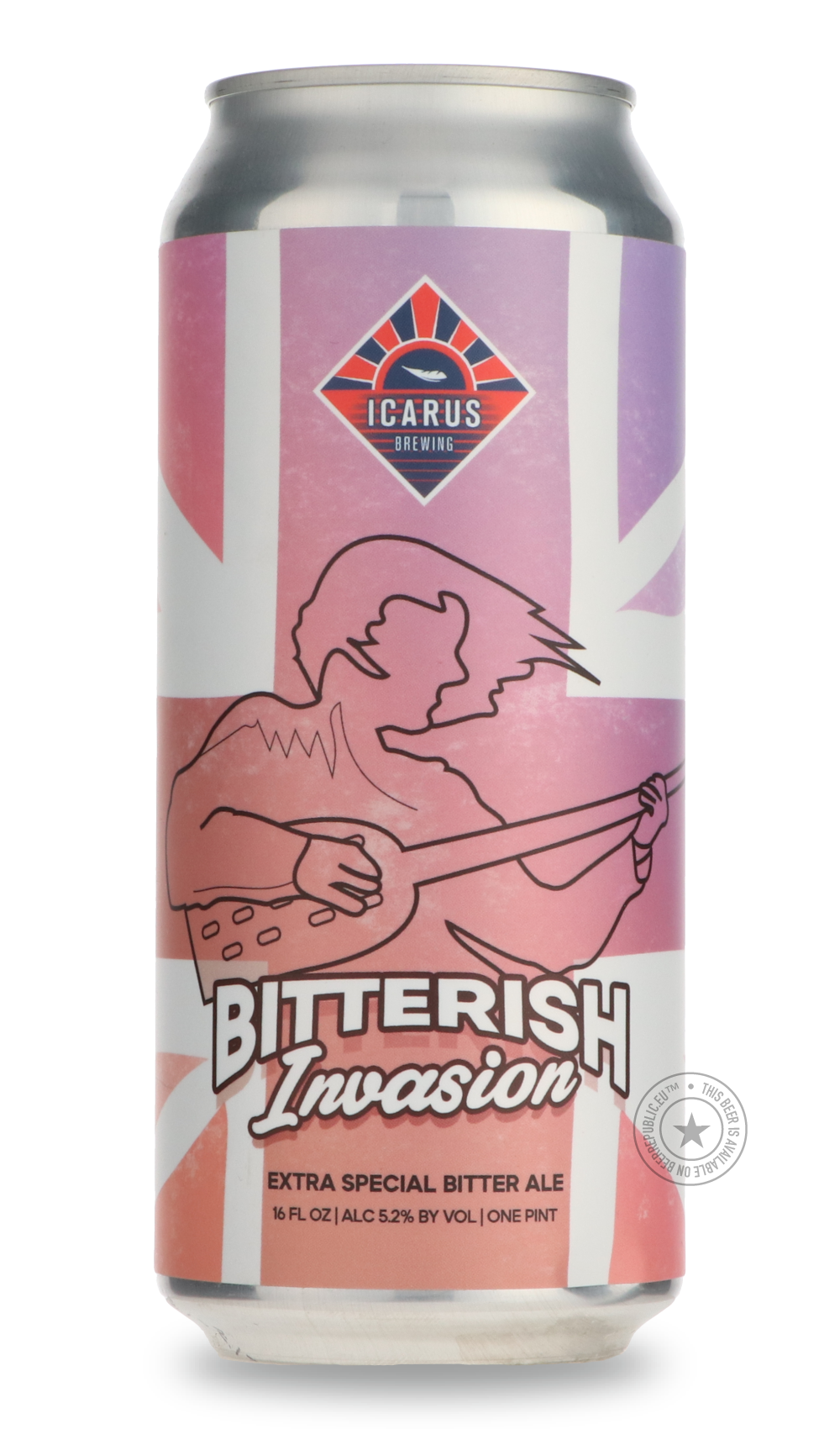Icarus- Bitterish Invasion-Pale- Only @ Beer Republic - The best online beer store for American & Canadian craft beer - Buy beer online from the USA and Canada - Bier online kopen - Amerikaans bier kopen - Craft beer store - Craft beer kopen - Amerikanisch bier kaufen - Bier online kaufen - Acheter biere online - IPA - Stout - Porter - New England IPA - Hazy IPA - Imperial Stout - Barrel Aged - Barrel Aged Imperial Stout - Brown - Dark beer - Blond - Blonde - Pilsner - Lager - Wheat - Weizen - Amber - Barle