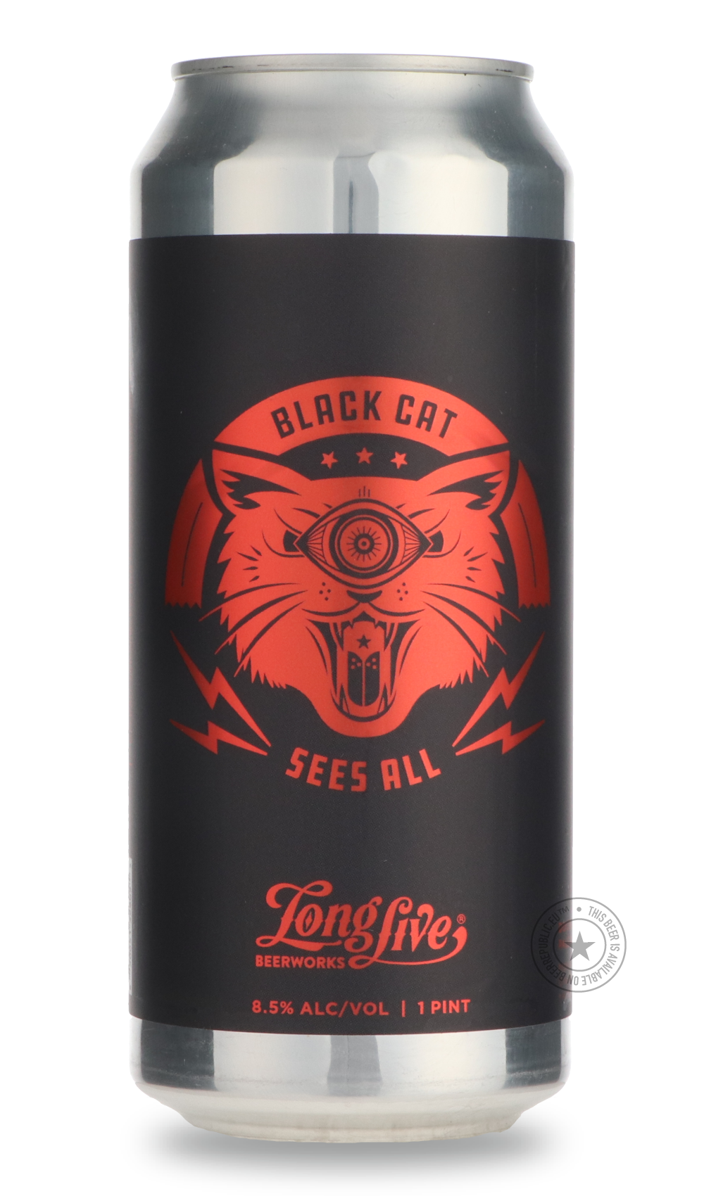 Long Live Beerworks- Black Cat Sees All-IPA- Only @ Beer Republic - The best online beer store for American & Canadian craft beer - Buy beer online from the USA and Canada - Bier online kopen - Amerikaans bier kopen - Craft beer store - Craft beer kopen - Amerikanisch bier kaufen - Bier online kaufen - Acheter biere online - IPA - Stout - Porter - New England IPA - Hazy IPA - Imperial Stout - Barrel Aged - Barrel Aged Imperial Stout - Brown - Dark beer - Blond - Blonde - Pilsner - Lager - Wheat - Weizen - A