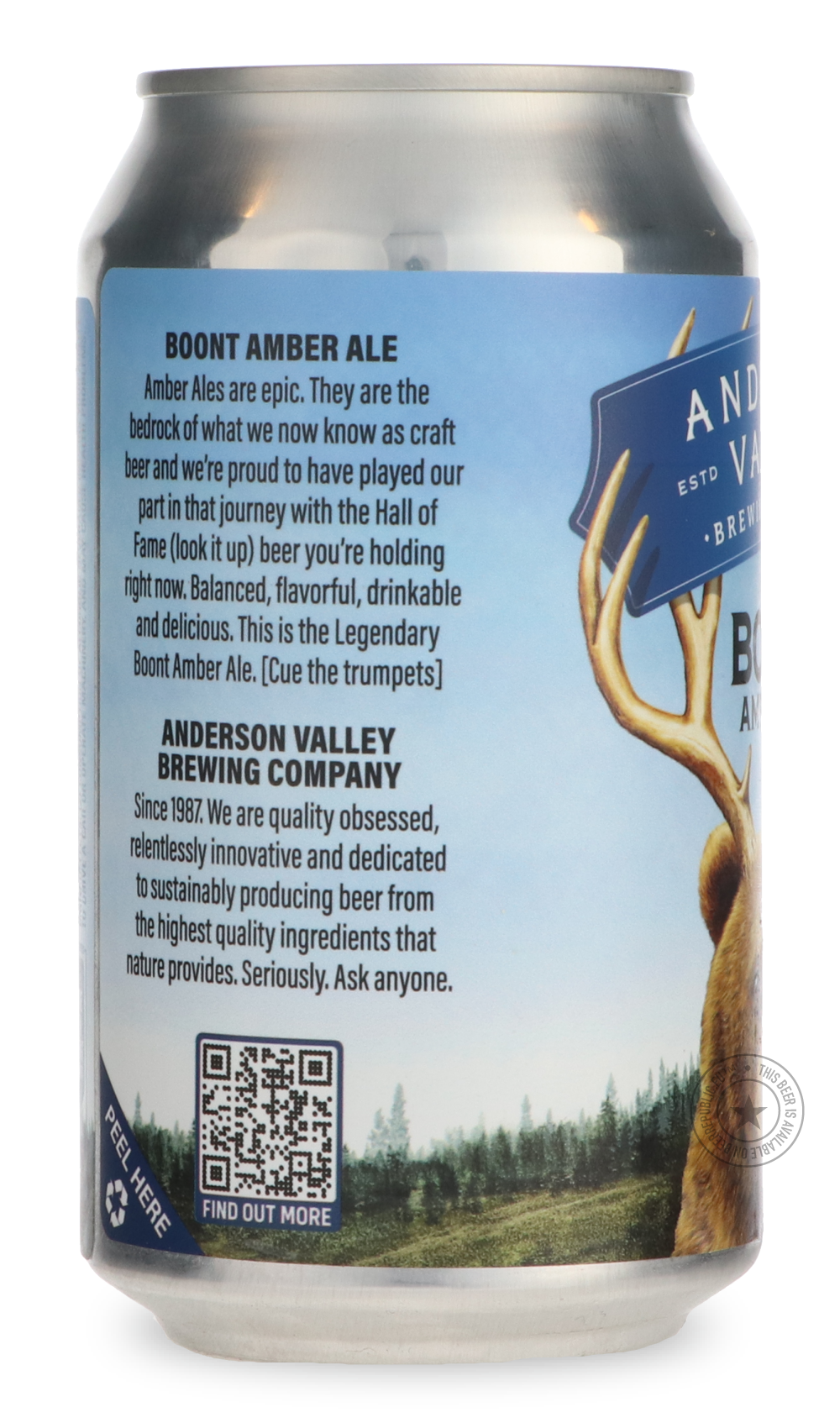 -Anderson Valley- Boont Amber Ale-Brown & Dark- Only @ Beer Republic - The best online beer store for American & Canadian craft beer - Buy beer online from the USA and Canada - Bier online kopen - Amerikaans bier kopen - Craft beer store - Craft beer kopen - Amerikanisch bier kaufen - Bier online kaufen - Acheter biere online - IPA - Stout - Porter - New England IPA - Hazy IPA - Imperial Stout - Barrel Aged - Barrel Aged Imperial Stout - Brown - Dark beer - Blond - Blonde - Pilsner - Lager - Wheat - Weizen 