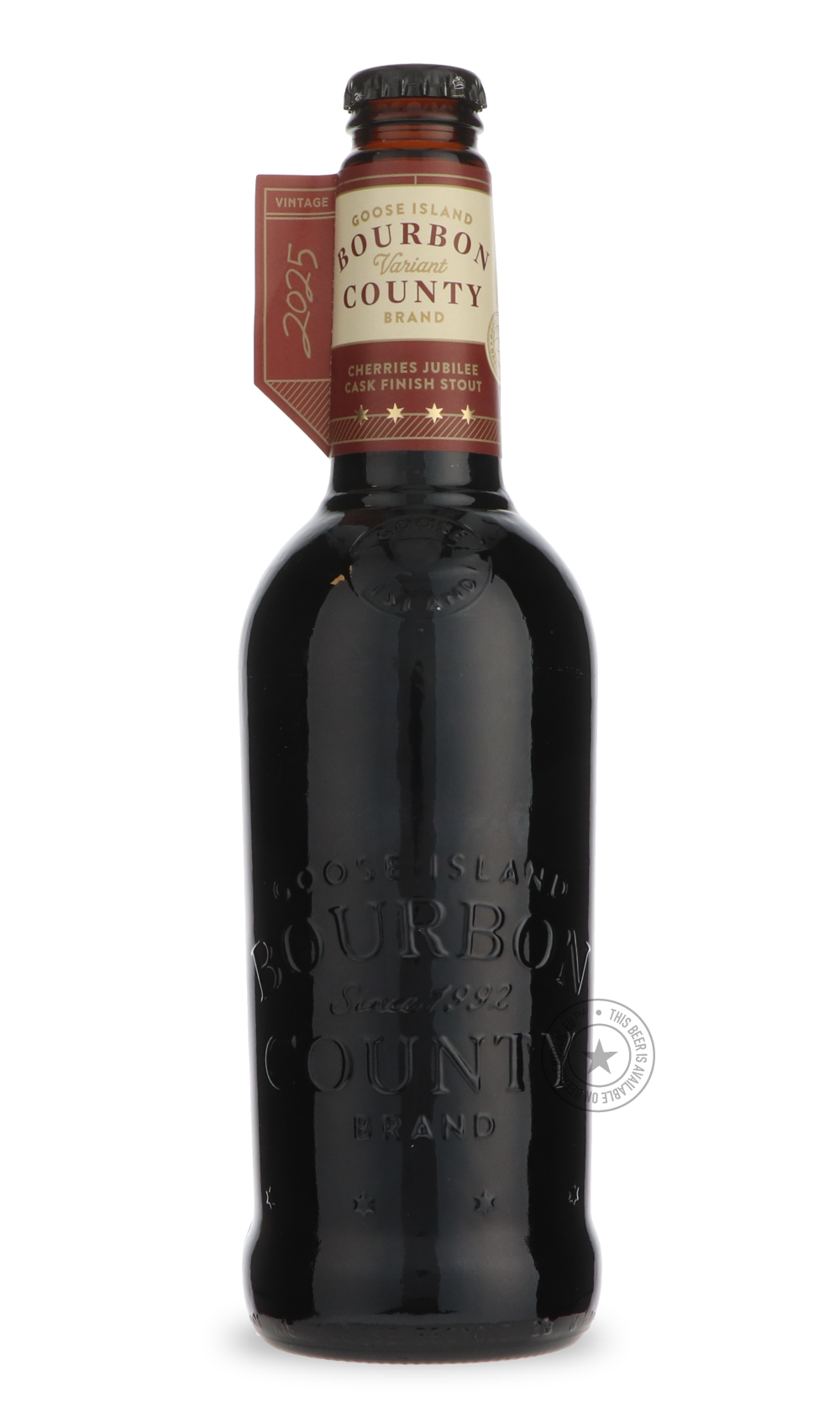 -Goose Island- Bourbon County Brand Cherries Jubilee Stout 2025-Stout & Porter- Only @ Beer Republic - The best online beer store for American & Canadian craft beer - Buy beer online from the USA and Canada - Bier online kopen - Amerikaans bier kopen - Craft beer store - Craft beer kopen - Amerikanisch bier kaufen - Bier online kaufen - Acheter biere online - IPA - Stout - Porter - New England IPA - Hazy IPA - Imperial Stout - Barrel Aged - Barrel Aged Imperial Stout - Brown - Dark beer - Blond - Blonde - P