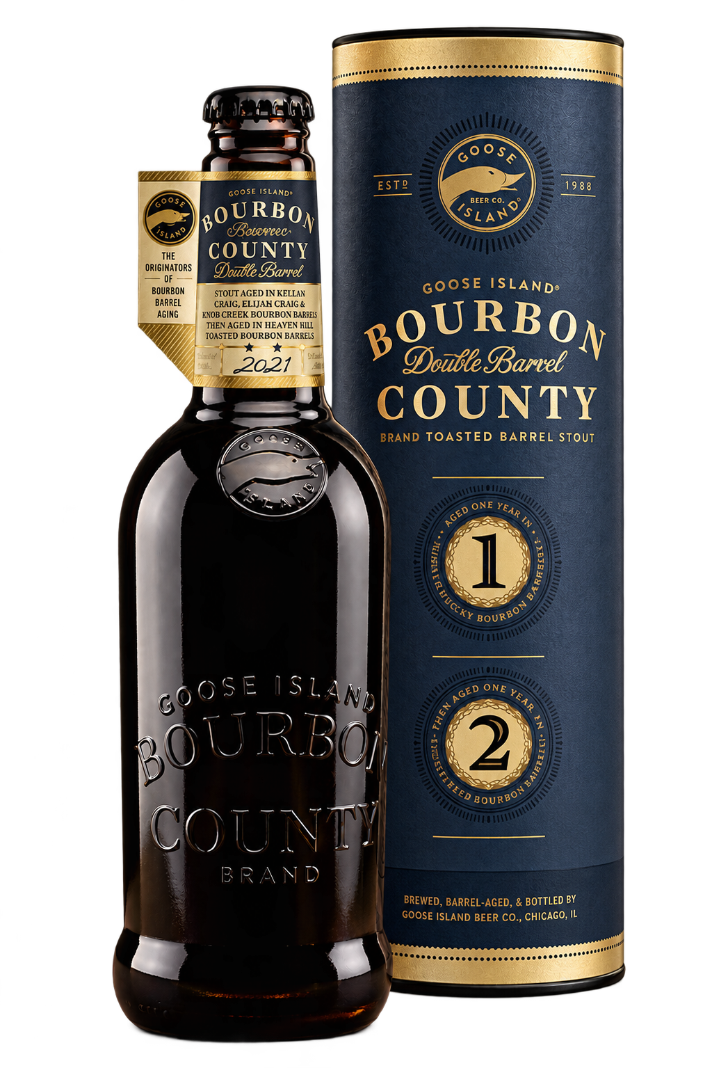 Bourbon County Double Barrel Brand Toasted Barrel Stout