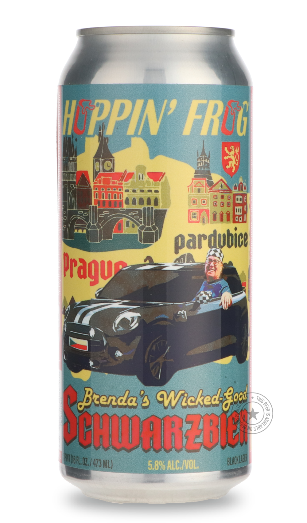 -Hoppin' Frog- Brenda's Wicked-Good Schwarzbier-Brown & Dark- Only @ Beer Republic - The best online beer store for American & Canadian craft beer - Buy beer online from the USA and Canada - Bier online kopen - Amerikaans bier kopen - Craft beer store - Craft beer kopen - Amerikanisch bier kaufen - Bier online kaufen - Acheter biere online - IPA - Stout - Porter - New England IPA - Hazy IPA - Imperial Stout - Barrel Aged - Barrel Aged Imperial Stout - Brown - Dark beer - Blond - Blonde - Pilsner - Lager - W