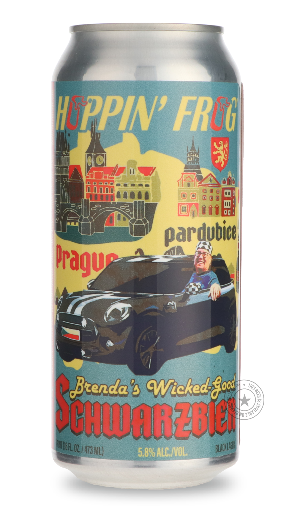 -Hoppin' Frog- Brenda's Wicked-Good Schwarzbier-Brown & Dark- Only @ Beer Republic - The best online beer store for American & Canadian craft beer - Buy beer online from the USA and Canada - Bier online kopen - Amerikaans bier kopen - Craft beer store - Craft beer kopen - Amerikanisch bier kaufen - Bier online kaufen - Acheter biere online - IPA - Stout - Porter - New England IPA - Hazy IPA - Imperial Stout - Barrel Aged - Barrel Aged Imperial Stout - Brown - Dark beer - Blond - Blonde - Pilsner - Lager - W