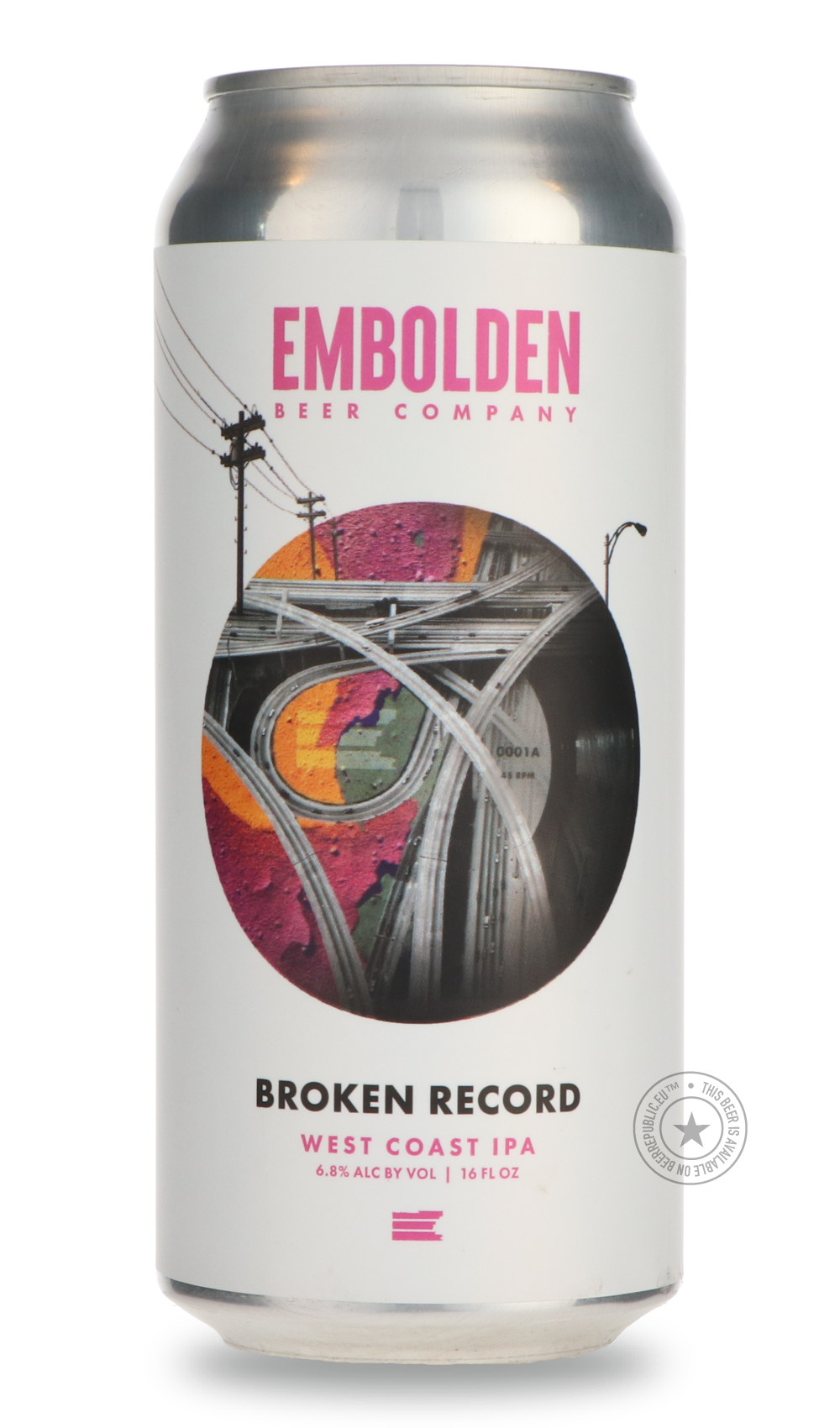 -Embolden- Broken Record-IPA- Only @ Beer Republic - The best online beer store for American & Canadian craft beer - Buy beer online from the USA and Canada - Bier online kopen - Amerikaans bier kopen - Craft beer store - Craft beer kopen - Amerikanisch bier kaufen - Bier online kaufen - Acheter biere online - IPA - Stout - Porter - New England IPA - Hazy IPA - Imperial Stout - Barrel Aged - Barrel Aged Imperial Stout - Brown - Dark beer - Blond - Blonde - Pilsner - Lager - Wheat - Weizen - Amber - Barley W