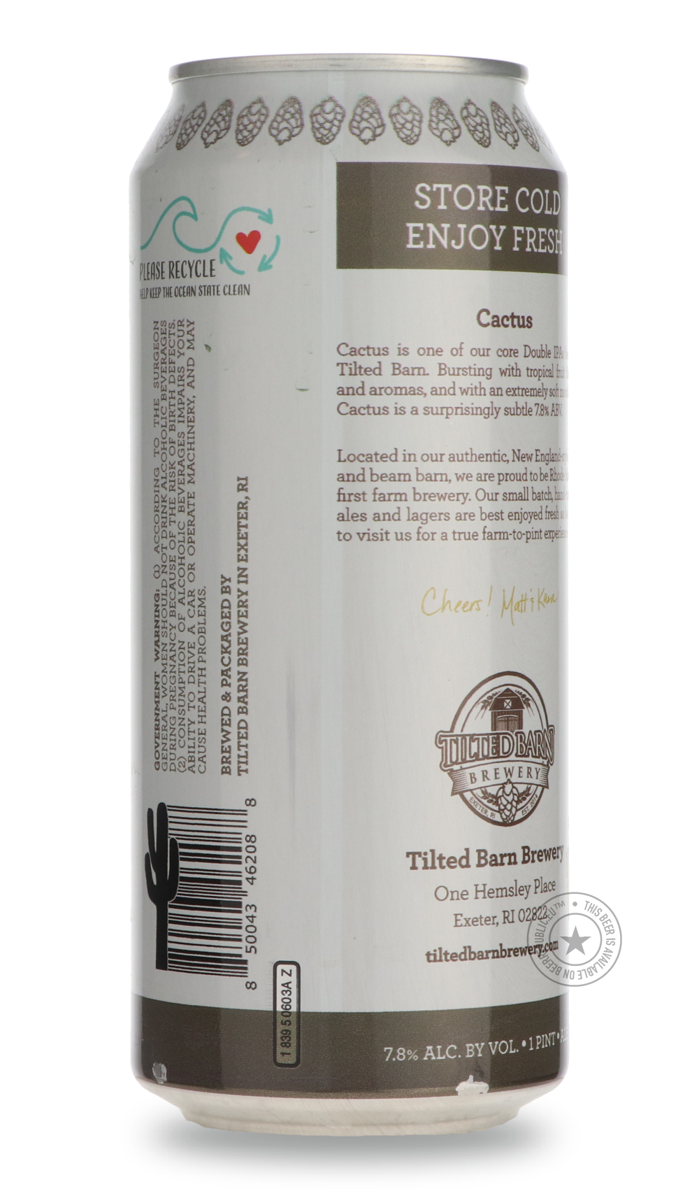 Tilted Barn- Cactus-IPA- Only @ Beer Republic - The best online beer store for American & Canadian craft beer - Buy beer online from the USA and Canada - Bier online kopen - Amerikaans bier kopen - Craft beer store - Craft beer kopen - Amerikanisch bier kaufen - Bier online kaufen - Acheter biere online - IPA - Stout - Porter - New England IPA - Hazy IPA - Imperial Stout - Barrel Aged - Barrel Aged Imperial Stout - Brown - Dark beer - Blond - Blonde - Pilsner - Lager - Wheat - Weizen - Amber - Barley Wine -