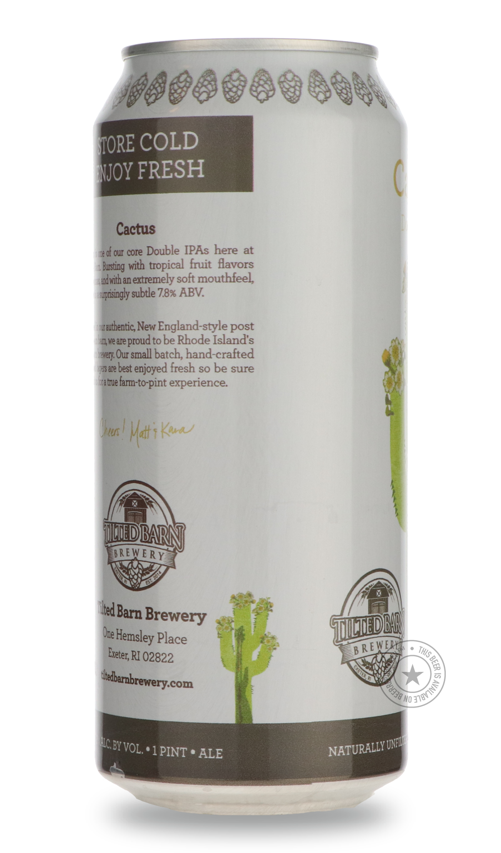 Tilted Barn- Cactus-IPA- Only @ Beer Republic - The best online beer store for American & Canadian craft beer - Buy beer online from the USA and Canada - Bier online kopen - Amerikaans bier kopen - Craft beer store - Craft beer kopen - Amerikanisch bier kaufen - Bier online kaufen - Acheter biere online - IPA - Stout - Porter - New England IPA - Hazy IPA - Imperial Stout - Barrel Aged - Barrel Aged Imperial Stout - Brown - Dark beer - Blond - Blonde - Pilsner - Lager - Wheat - Weizen - Amber - Barley Wine -