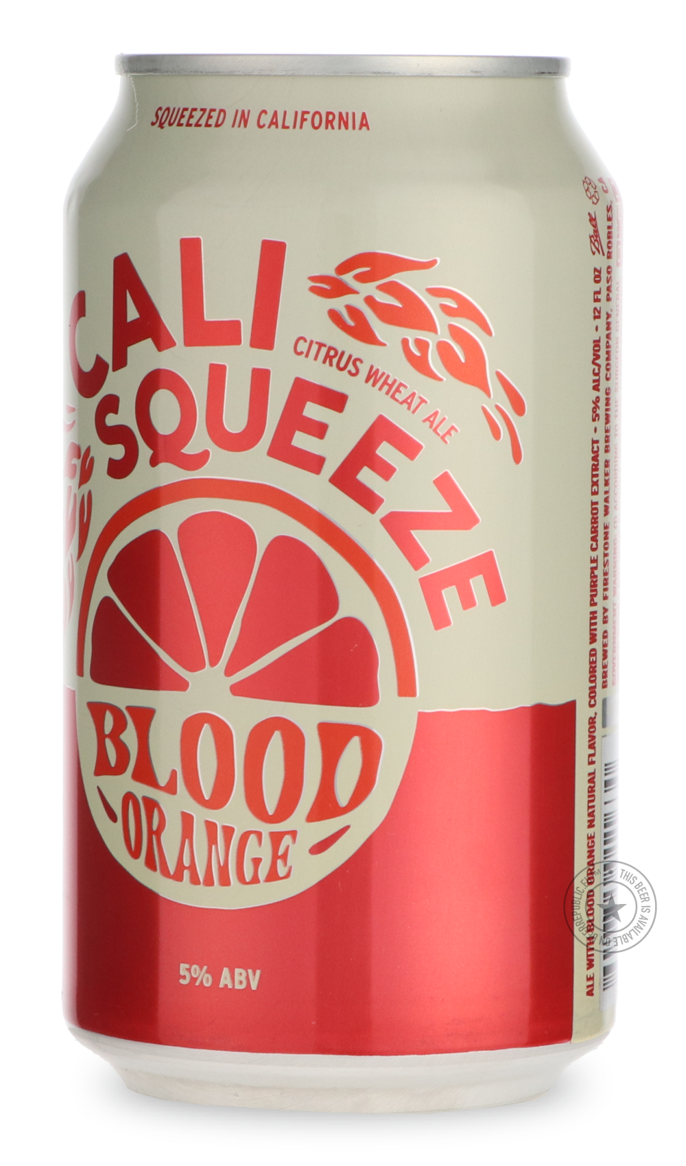 -Firestone Walker- Cali Squeeze Blood Orange-Pale- Only @ Beer Republic - The best online beer store for American & Canadian craft beer - Buy beer online from the USA and Canada - Bier online kopen - Amerikaans bier kopen - Craft beer store - Craft beer kopen - Amerikanisch bier kaufen - Bier online kaufen - Acheter biere online - IPA - Stout - Porter - New England IPA - Hazy IPA - Imperial Stout - Barrel Aged - Barrel Aged Imperial Stout - Brown - Dark beer - Blond - Blonde - Pilsner - Lager - Wheat - Weiz