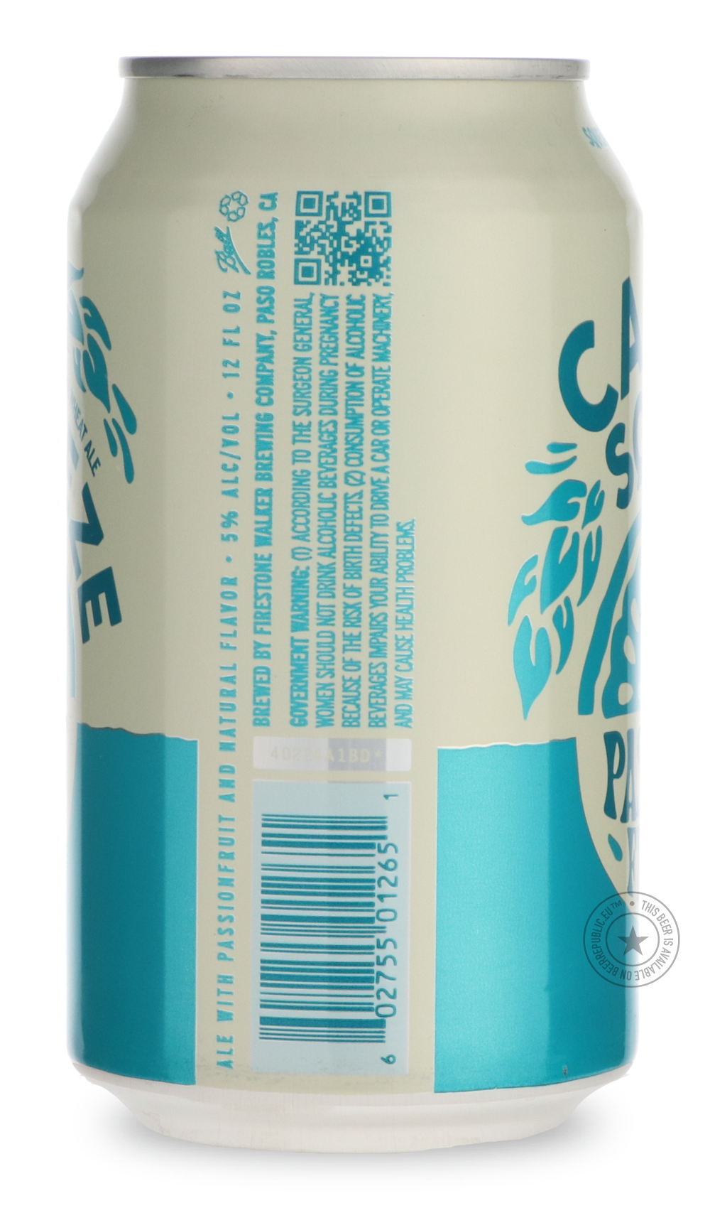-Firestone Walker- Cali Squeeze Passion Fruit-Pale- Only @ Beer Republic - The best online beer store for American & Canadian craft beer - Buy beer online from the USA and Canada - Bier online kopen - Amerikaans bier kopen - Craft beer store - Craft beer kopen - Amerikanisch bier kaufen - Bier online kaufen - Acheter biere online - IPA - Stout - Porter - New England IPA - Hazy IPA - Imperial Stout - Barrel Aged - Barrel Aged Imperial Stout - Brown - Dark beer - Blond - Blonde - Pilsner - Lager - Wheat - Wei