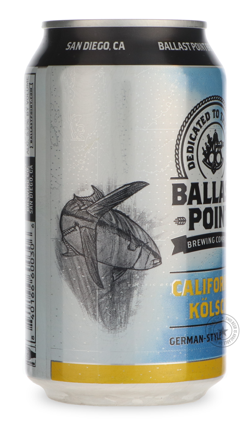 -Ballast Point- California Kölsch-Pale- Only @ Beer Republic - The best online beer store for American & Canadian craft beer - Buy beer online from the USA and Canada - Bier online kopen - Amerikaans bier kopen - Craft beer store - Craft beer kopen - Amerikanisch bier kaufen - Bier online kaufen - Acheter biere online - IPA - Stout - Porter - New England IPA - Hazy IPA - Imperial Stout - Barrel Aged - Barrel Aged Imperial Stout - Brown - Dark beer - Blond - Blonde - Pilsner - Lager - Wheat - Weizen - Amber 