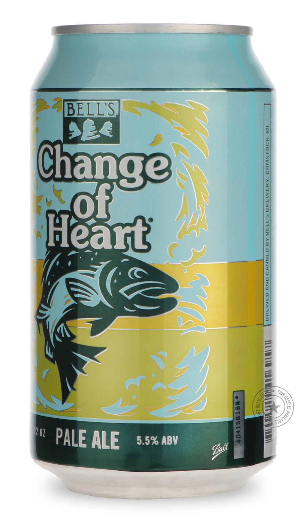 -Bell's- Change of Heart-Pale- Only @ Beer Republic - The best online beer store for American & Canadian craft beer - Buy beer online from the USA and Canada - Bier online kopen - Amerikaans bier kopen - Craft beer store - Craft beer kopen - Amerikanisch bier kaufen - Bier online kaufen - Acheter biere online - IPA - Stout - Porter - New England IPA - Hazy IPA - Imperial Stout - Barrel Aged - Barrel Aged Imperial Stout - Brown - Dark beer - Blond - Blonde - Pilsner - Lager - Wheat - Weizen - Amber - Barley 