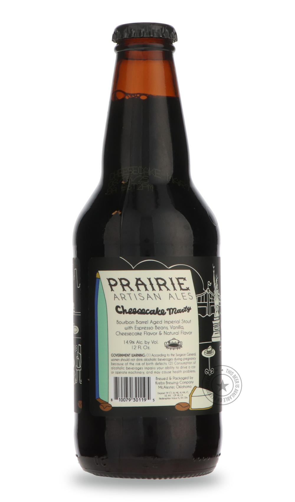 -Prairie- Cheesecake Marty-Stout & Porter- Only @ Beer Republic - The best online beer store for American & Canadian craft beer - Buy beer online from the USA and Canada - Bier online kopen - Amerikaans bier kopen - Craft beer store - Craft beer kopen - Amerikanisch bier kaufen - Bier online kaufen - Acheter biere online - IPA - Stout - Porter - New England IPA - Hazy IPA - Imperial Stout - Barrel Aged - Barrel Aged Imperial Stout - Brown - Dark beer - Blond - Blonde - Pilsner - Lager - Wheat - Weizen - Amb