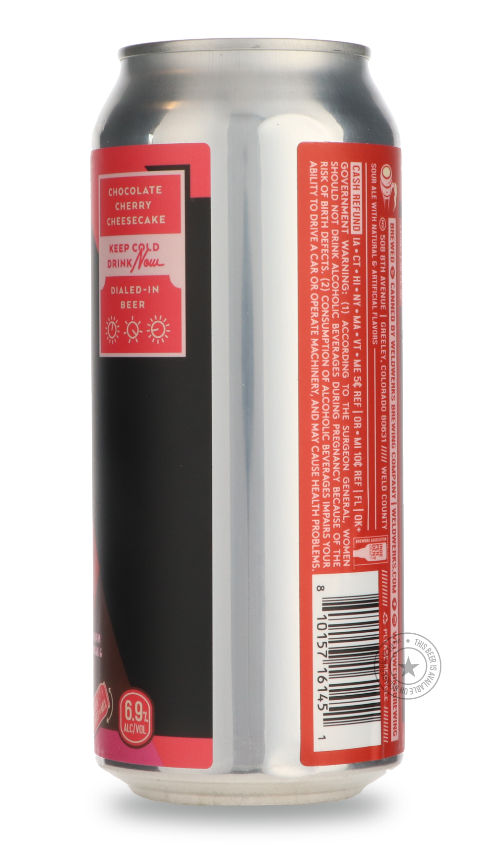 WeldWerks- Chocolate Cherry Cheesecake-Sour / Wild & Fruity- Only @ Beer Republic - The best online beer store for American & Canadian craft beer - Buy beer online from the USA and Canada - Bier online kopen - Amerikaans bier kopen - Craft beer store - Craft beer kopen - Amerikanisch bier kaufen - Bier online kaufen - Acheter biere online - IPA - Stout - Porter - New England IPA - Hazy IPA - Imperial Stout - Barrel Aged - Barrel Aged Imperial Stout - Brown - Dark beer - Blond - Blonde - Pilsner - Lager - Wh