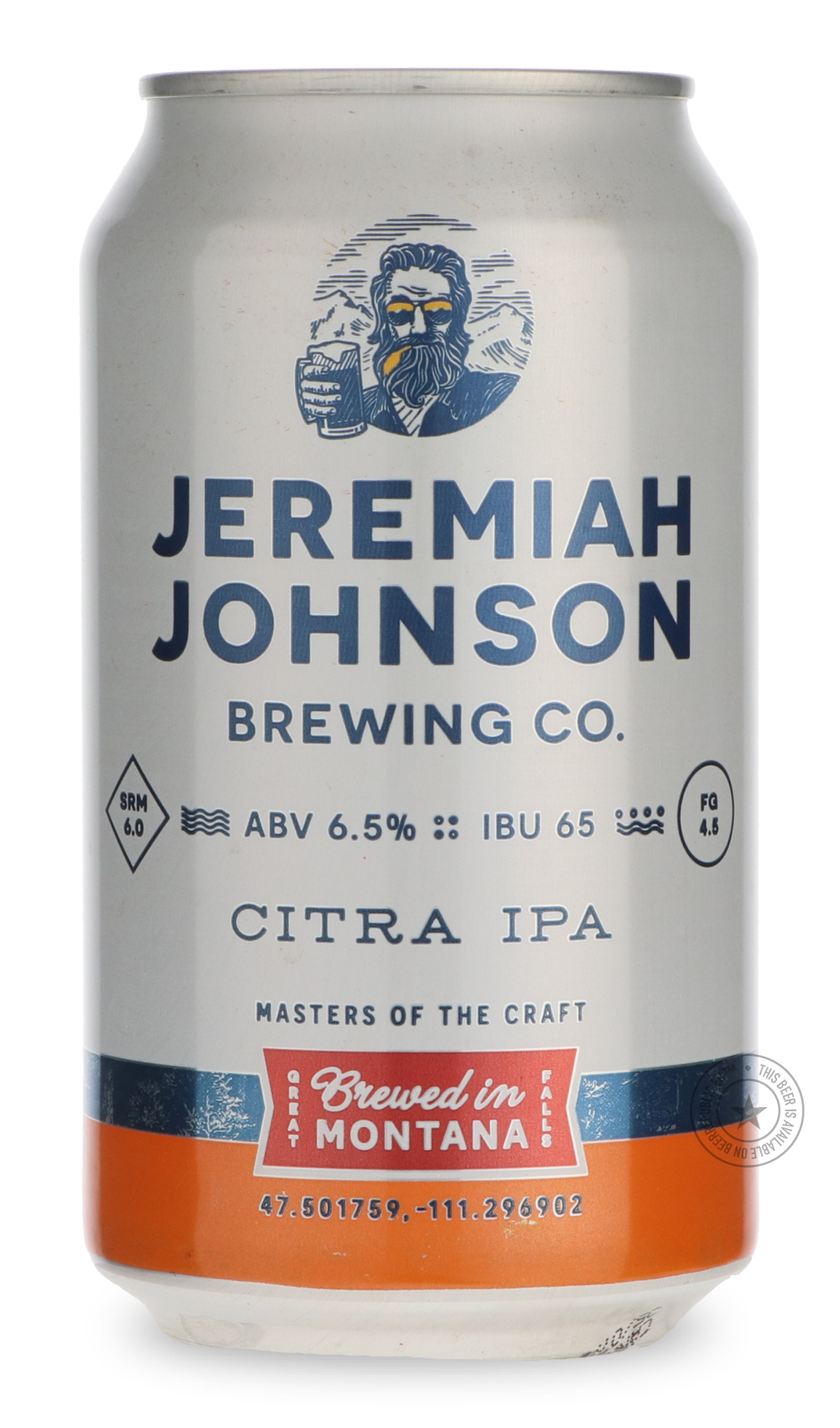 -Jeremiah Johnson- Citra IPA-IPA- Only @ Beer Republic - The best online beer store for American & Canadian craft beer - Buy beer online from the USA and Canada - Bier online kopen - Amerikaans bier kopen - Craft beer store - Craft beer kopen - Amerikanisch bier kaufen - Bier online kaufen - Acheter biere online - IPA - Stout - Porter - New England IPA - Hazy IPA - Imperial Stout - Barrel Aged - Barrel Aged Imperial Stout - Brown - Dark beer - Blond - Blonde - Pilsner - Lager - Wheat - Weizen - Amber - Barl