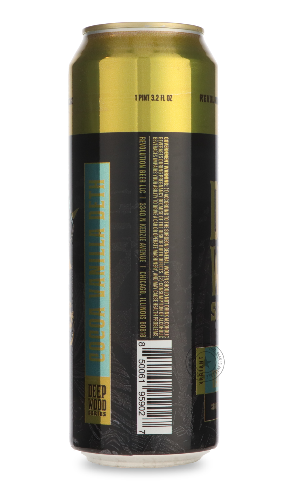 -Revolution- Cocoa Vanilla Deth-Stout & Porter- Only @ Beer Republic - The best online beer store for American & Canadian craft beer - Buy beer online from the USA and Canada - Bier online kopen - Amerikaans bier kopen - Craft beer store - Craft beer kopen - Amerikanisch bier kaufen - Bier online kaufen - Acheter biere online - IPA - Stout - Porter - New England IPA - Hazy IPA - Imperial Stout - Barrel Aged - Barrel Aged Imperial Stout - Brown - Dark beer - Blond - Blonde - Pilsner - Lager - Wheat - Weizen 