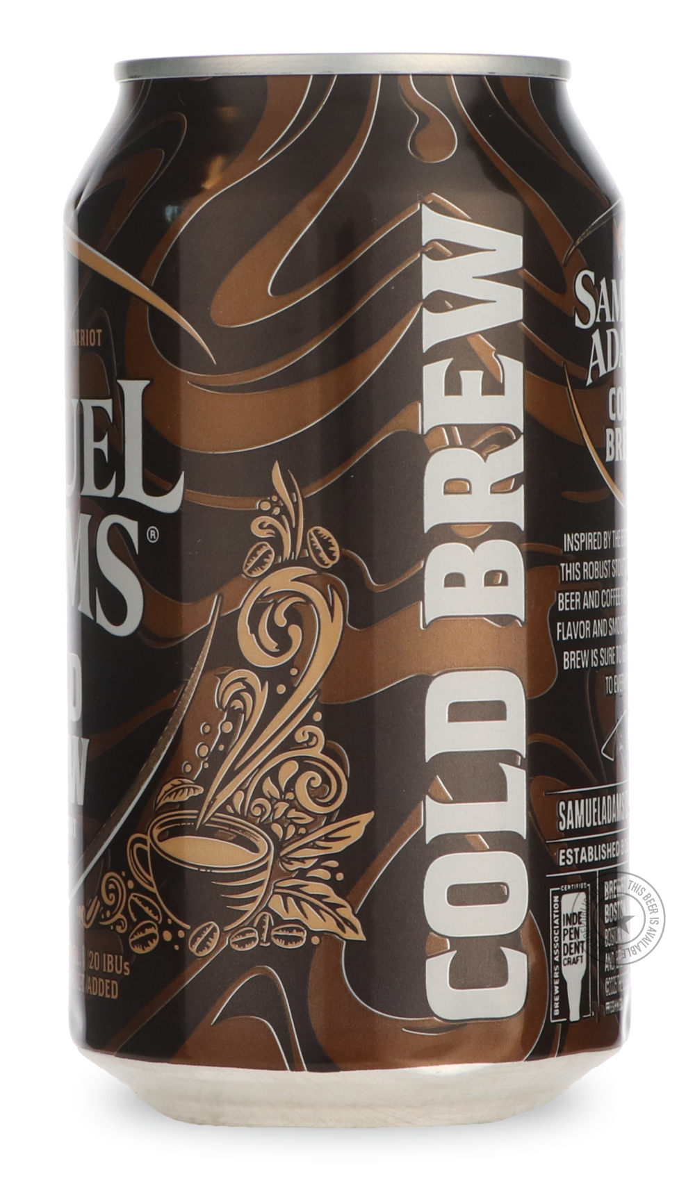 Samuel Adams- Cold Brew-Stout & Porter- Only @ Beer Republic - The best online beer store for American & Canadian craft beer - Buy beer online from the USA and Canada - Bier online kopen - Amerikaans bier kopen - Craft beer store - Craft beer kopen - Amerikanisch bier kaufen - Bier online kaufen - Acheter biere online - IPA - Stout - Porter - New England IPA - Hazy IPA - Imperial Stout - Barrel Aged - Barrel Aged Imperial Stout - Brown - Dark beer - Blond - Blonde - Pilsner - Lager - Wheat - Weizen - Amber 