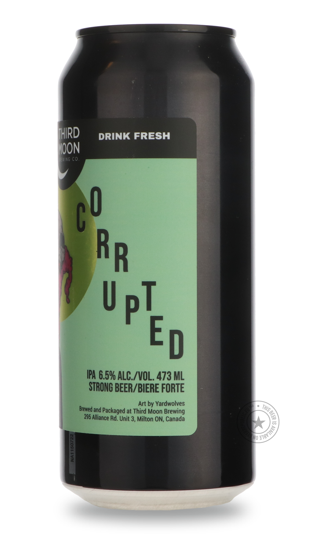 Third Moon- Corrupted-IPA- Only @ Beer Republic - The best online beer store for American & Canadian craft beer - Buy beer online from the USA and Canada - Bier online kopen - Amerikaans bier kopen - Craft beer store - Craft beer kopen - Amerikanisch bier kaufen - Bier online kaufen - Acheter biere online - IPA - Stout - Porter - New England IPA - Hazy IPA - Imperial Stout - Barrel Aged - Barrel Aged Imperial Stout - Brown - Dark beer - Blond - Blonde - Pilsner - Lager - Wheat - Weizen - Amber - Barley Wine