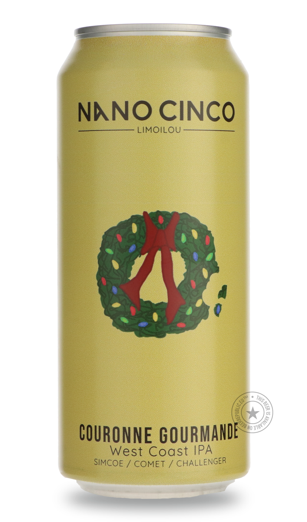Nano Cinco- Couronne Gourmande-IPA- Only @ Beer Republic - The best online beer store for American & Canadian craft beer - Buy beer online from the USA and Canada - Bier online kopen - Amerikaans bier kopen - Craft beer store - Craft beer kopen - Amerikanisch bier kaufen - Bier online kaufen - Acheter biere online - IPA - Stout - Porter - New England IPA - Hazy IPA - Imperial Stout - Barrel Aged - Barrel Aged Imperial Stout - Brown - Dark beer - Blond - Blonde - Pilsner - Lager - Wheat - Weizen - Amber - Ba